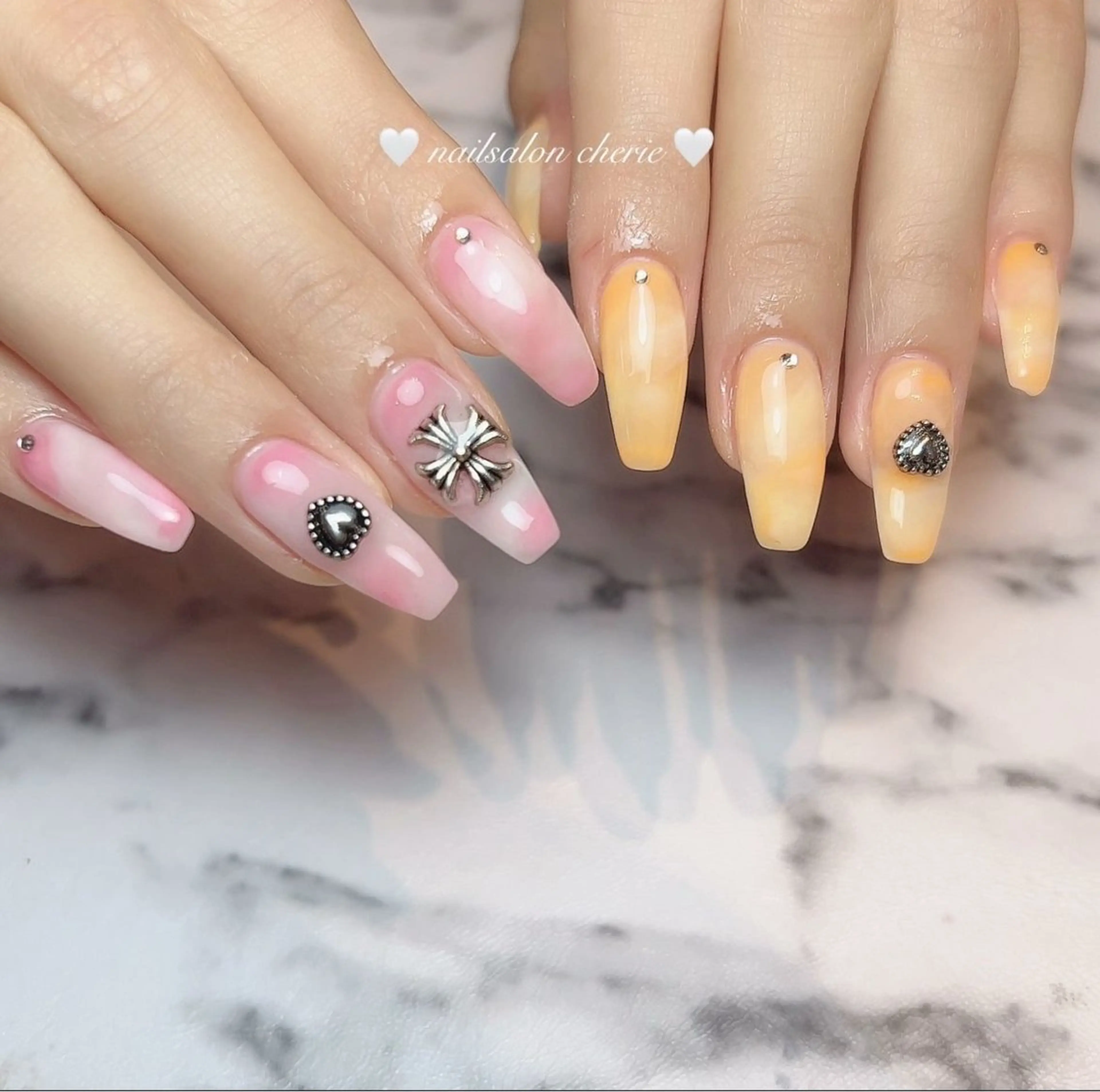 ネイル ハンドネイル nailsalon cherieのネイルデザイン