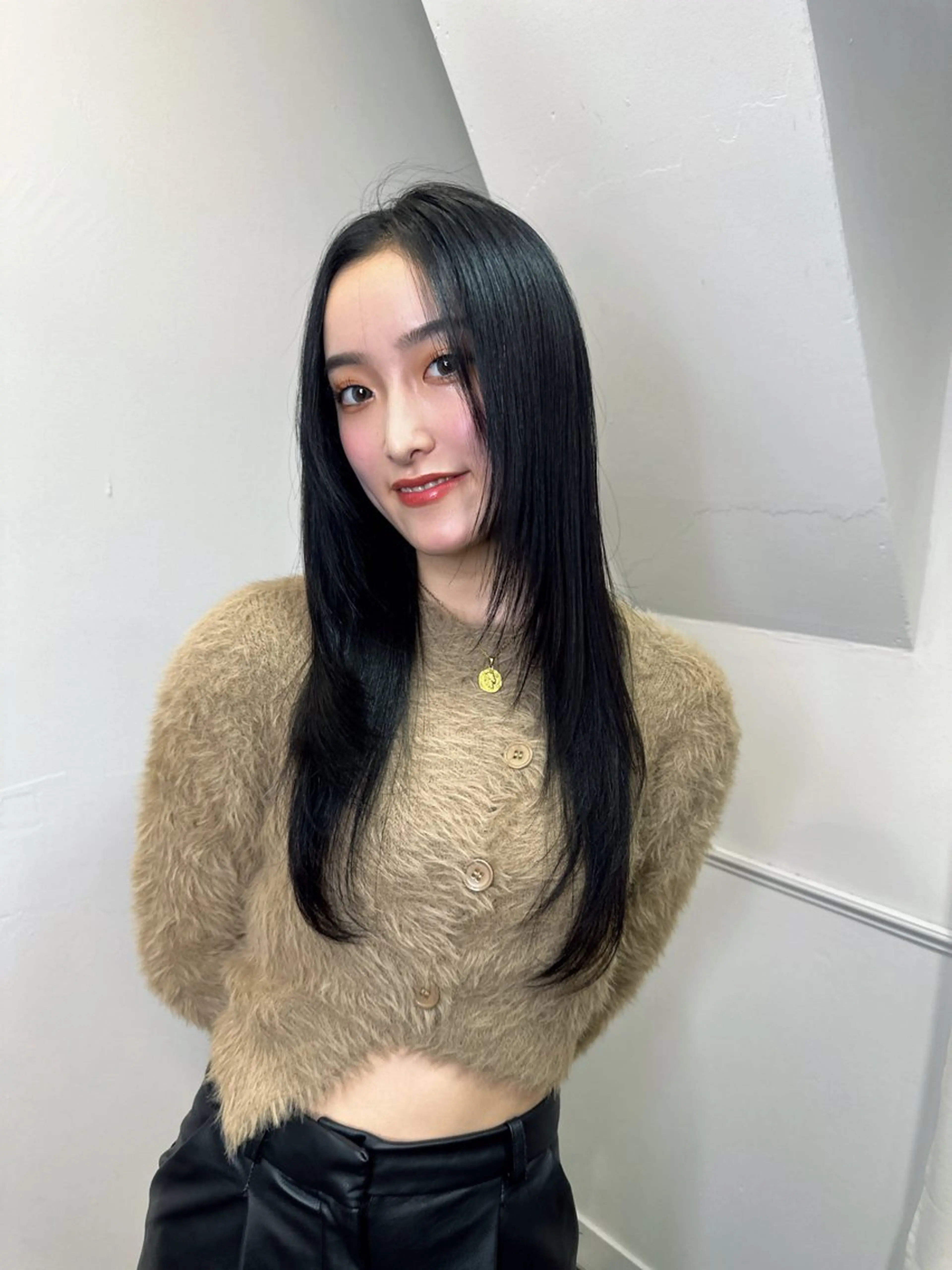 カラー カット ヘアカラー トリートメント ワンホンヘア ケラチン/Kaitoのヘアスタイル