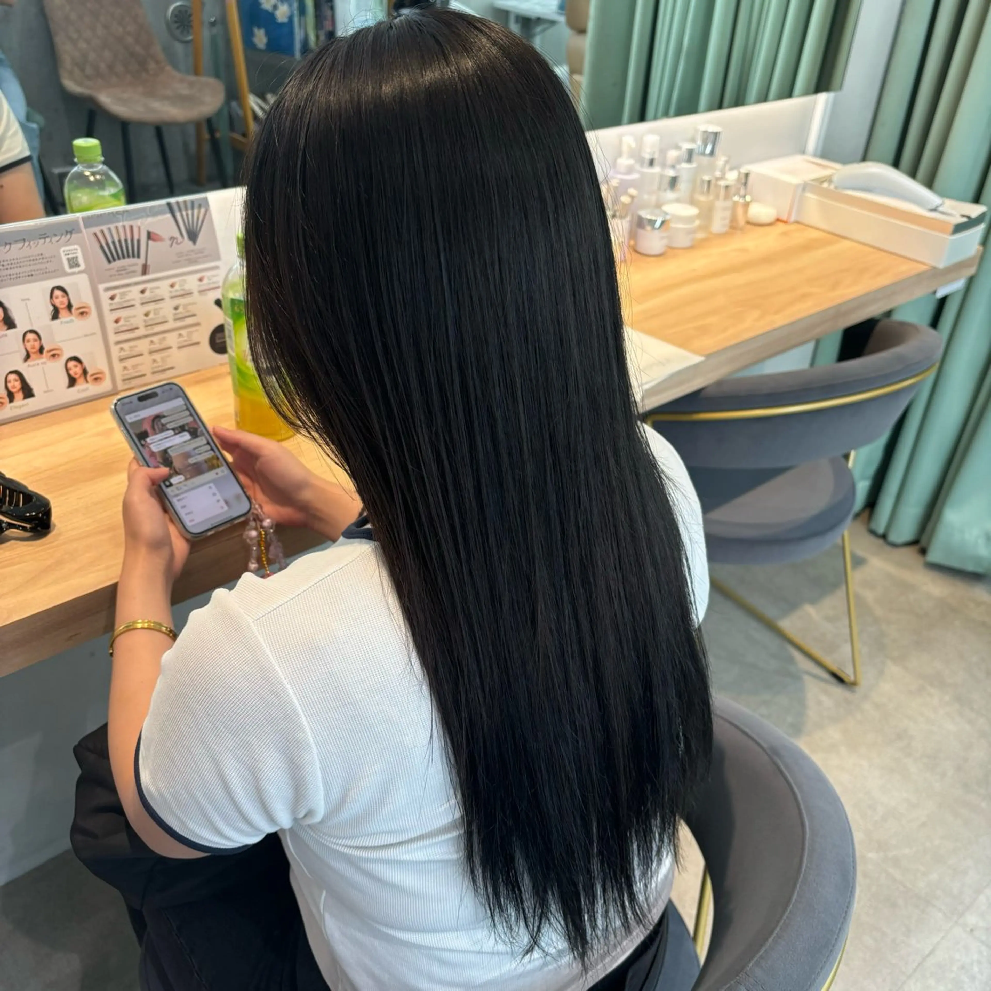 カラー 透明感カラー ヘアカラー りあの🎀 /暖色カラー🍒のヘアスタイル