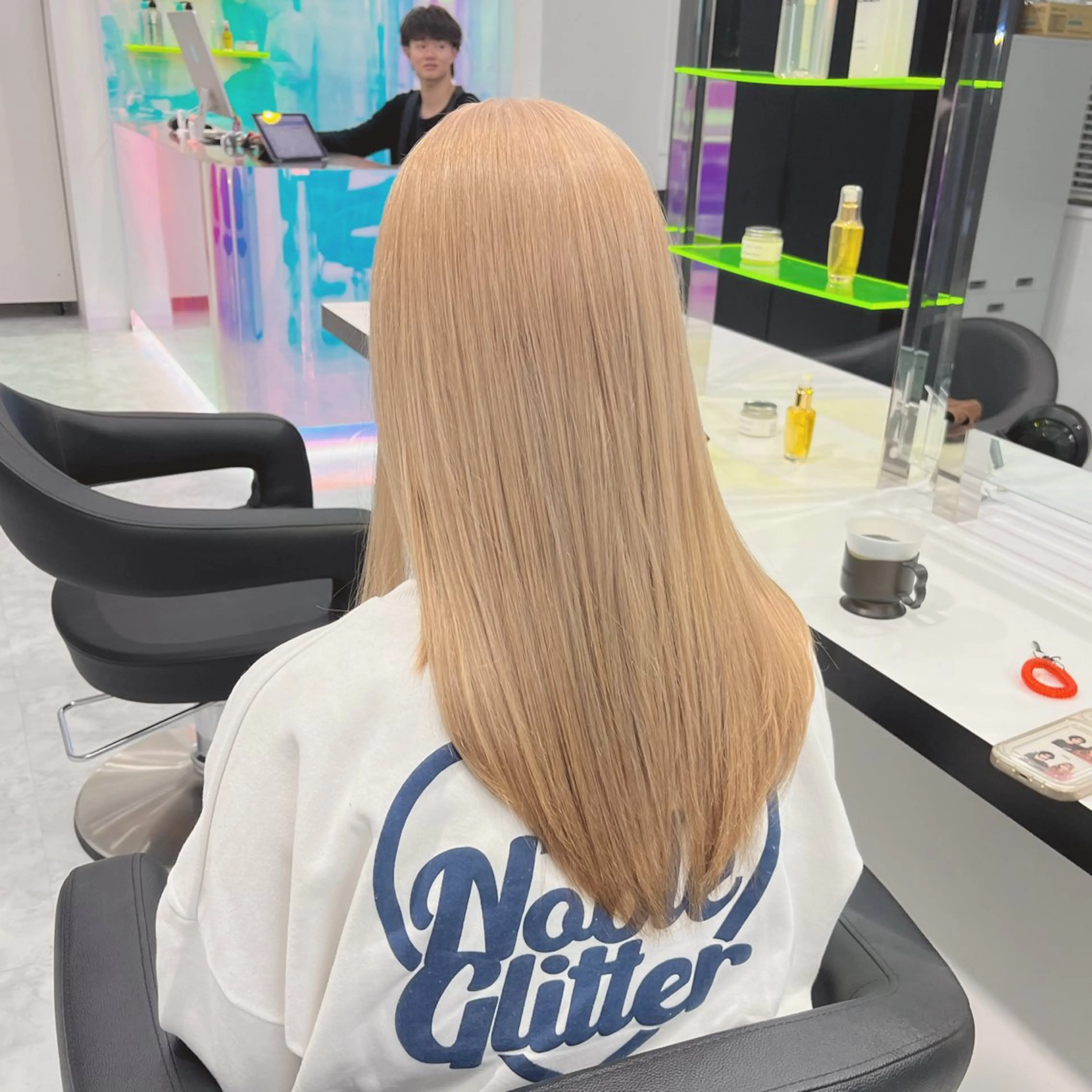 ロング カラー ヘアカラー ブリーチボブNo.1 🥇/KOHEIのヘアスタイル