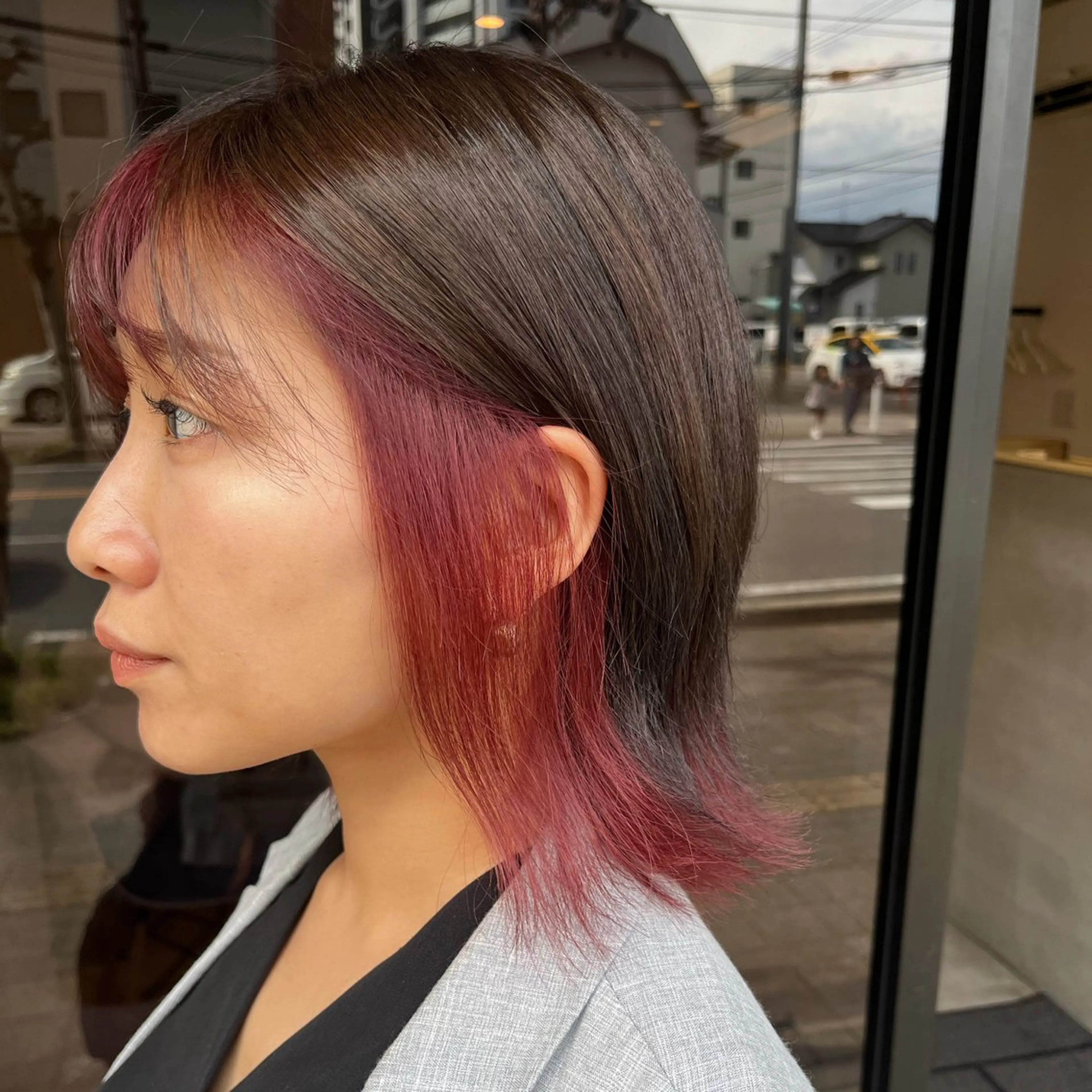 ショート ヘアカラー Shall hair design(シャルヘアーデザイン)所属・平居 リサのヘアスタイル