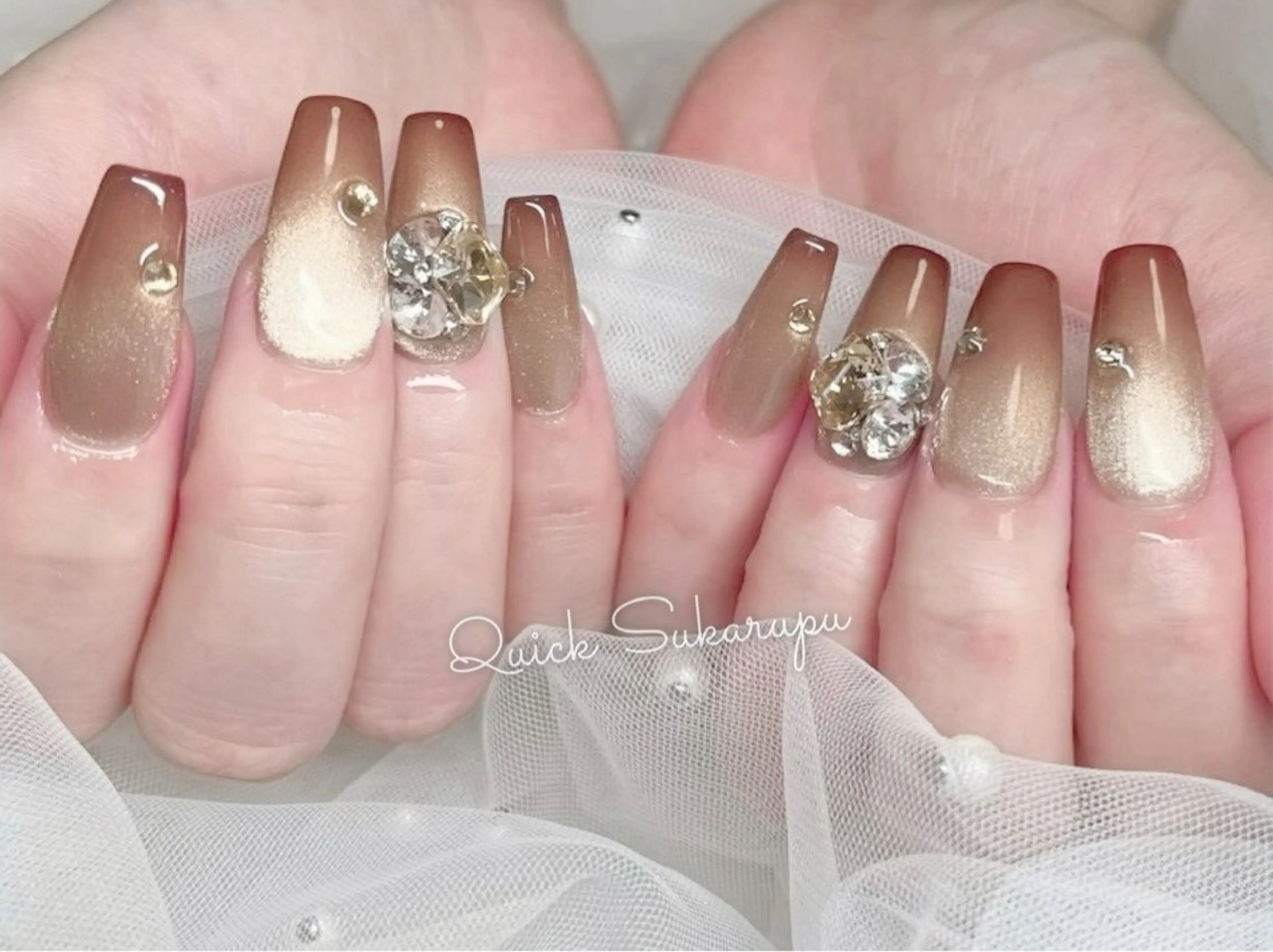 ネイル ハンドネイル Quick Sukarupu新宿のネイルデザイン