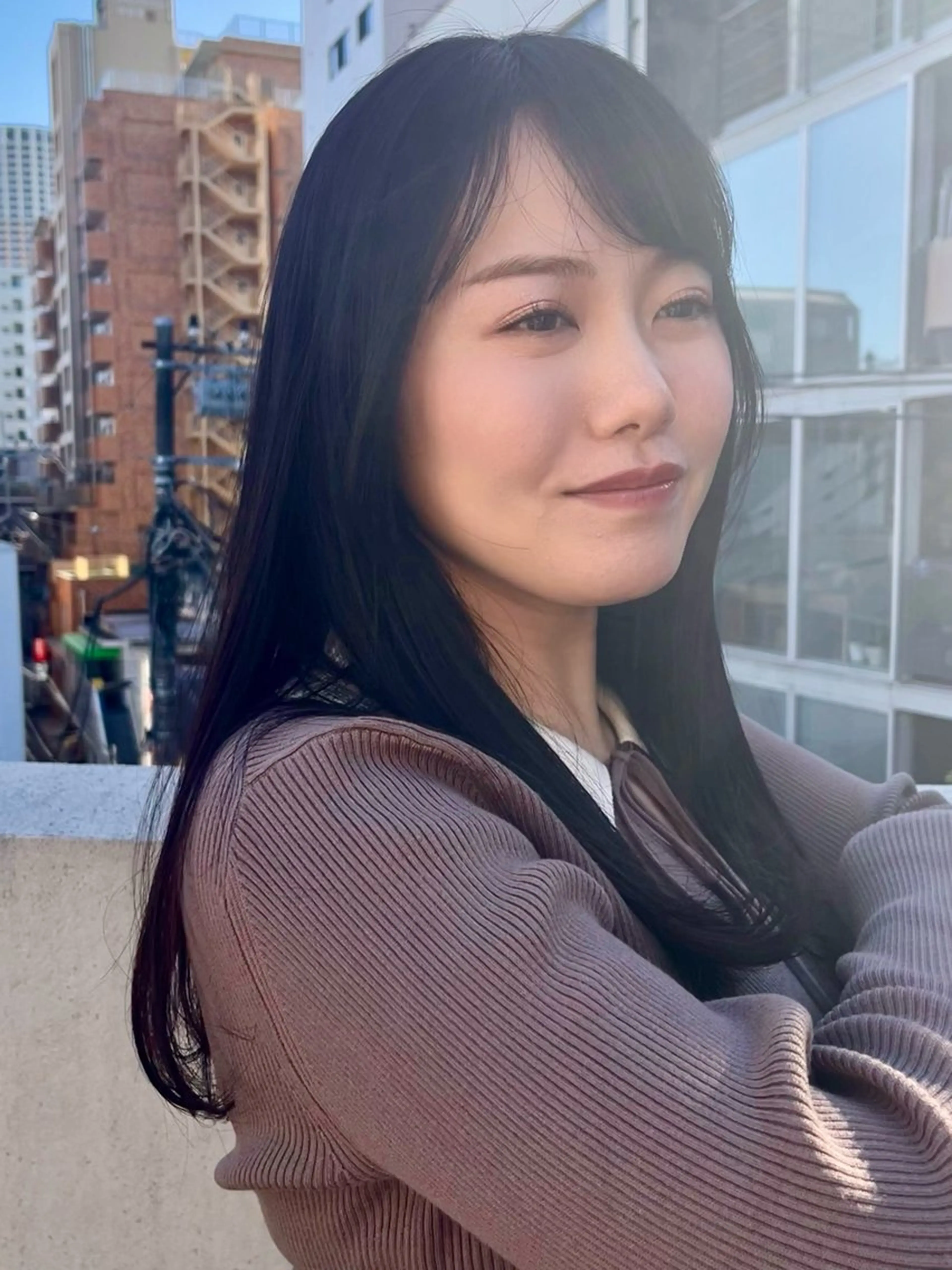 セミロング カット ヘアカラー davin中目黒 KATOのヘアスタイル