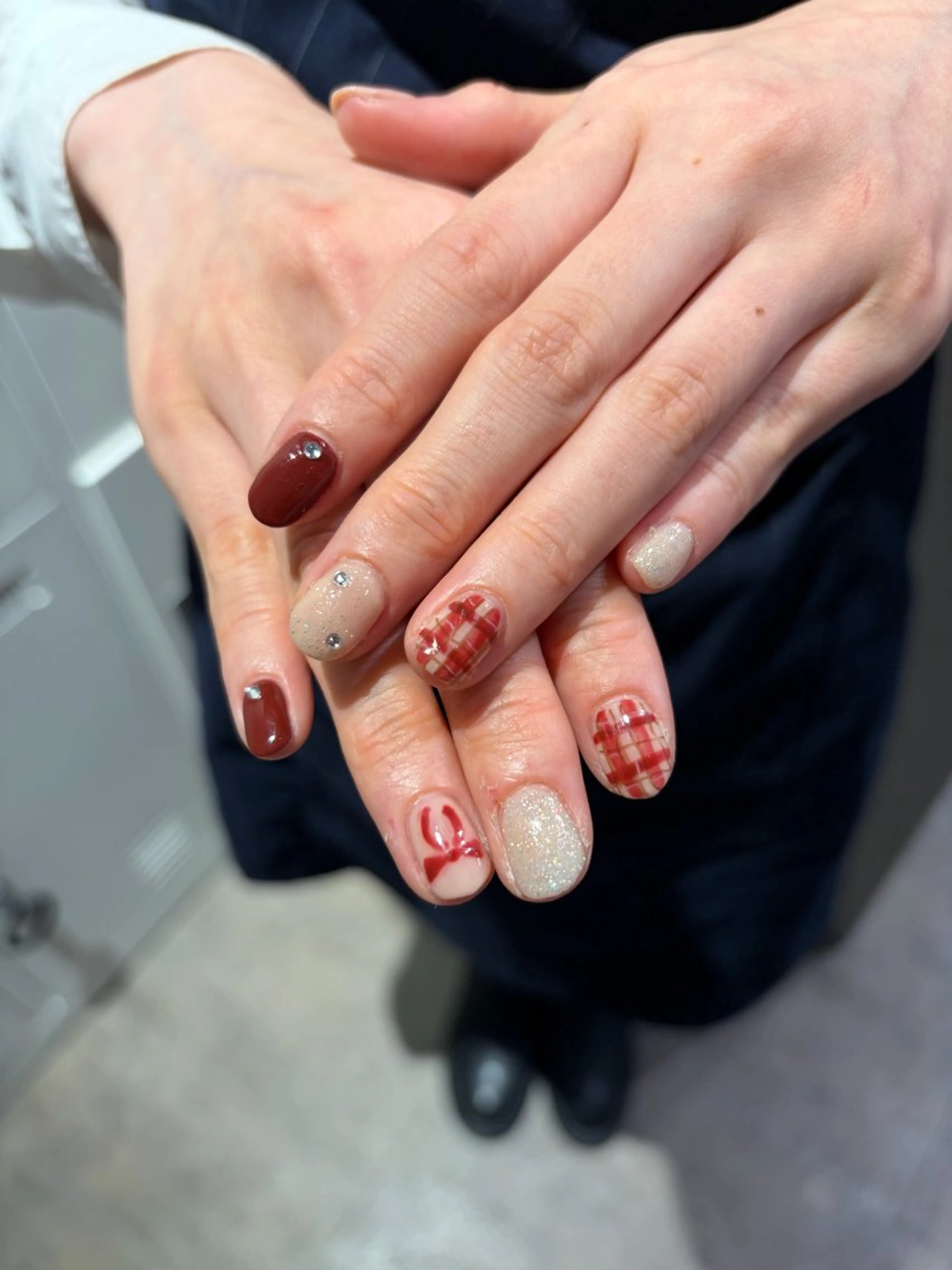 ネイル ハンドネイル ハイトーン💖 ネイル💅まりなのヘアスタイル