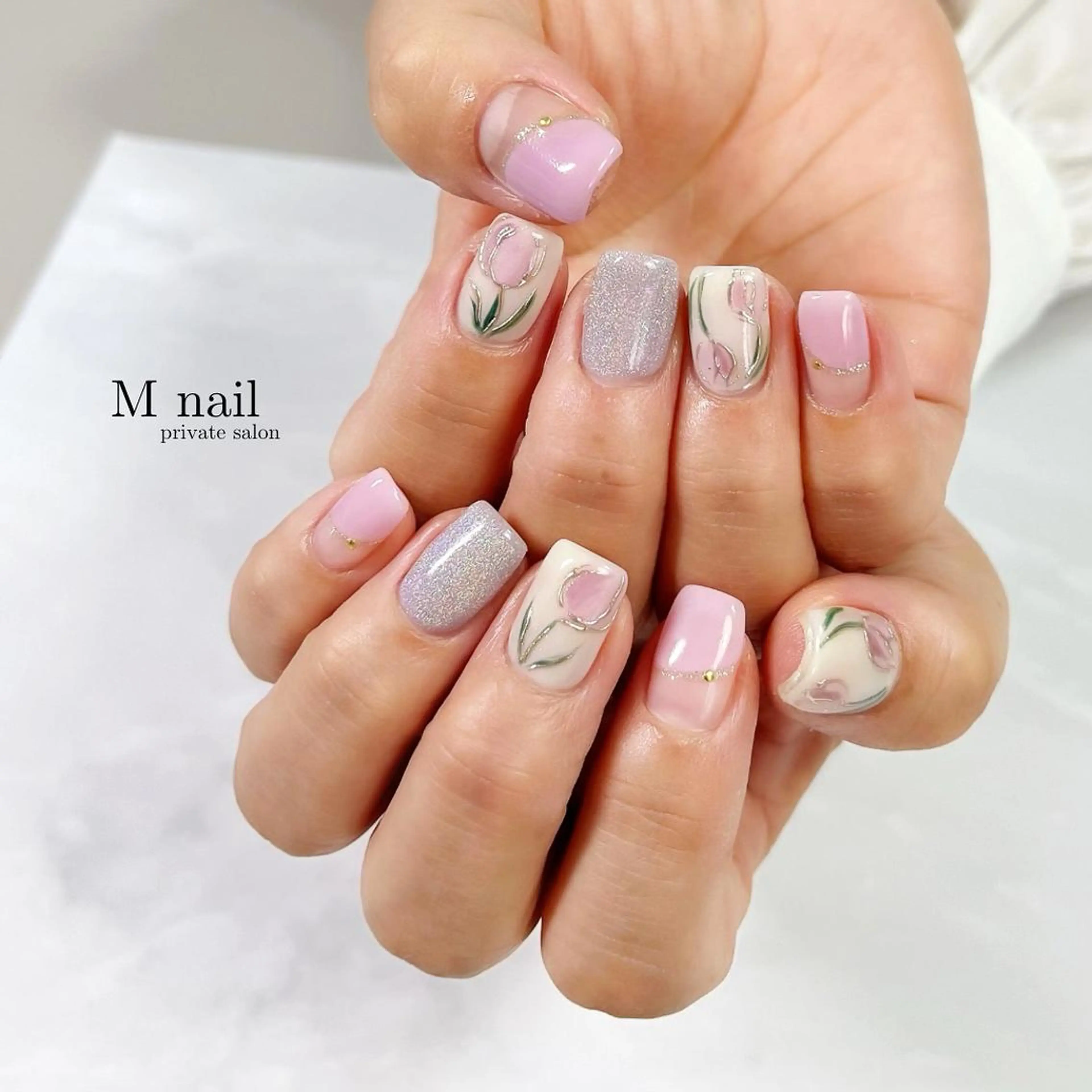 ネイル ハンドネイル M　nail所属・M nailのネイルデザイン