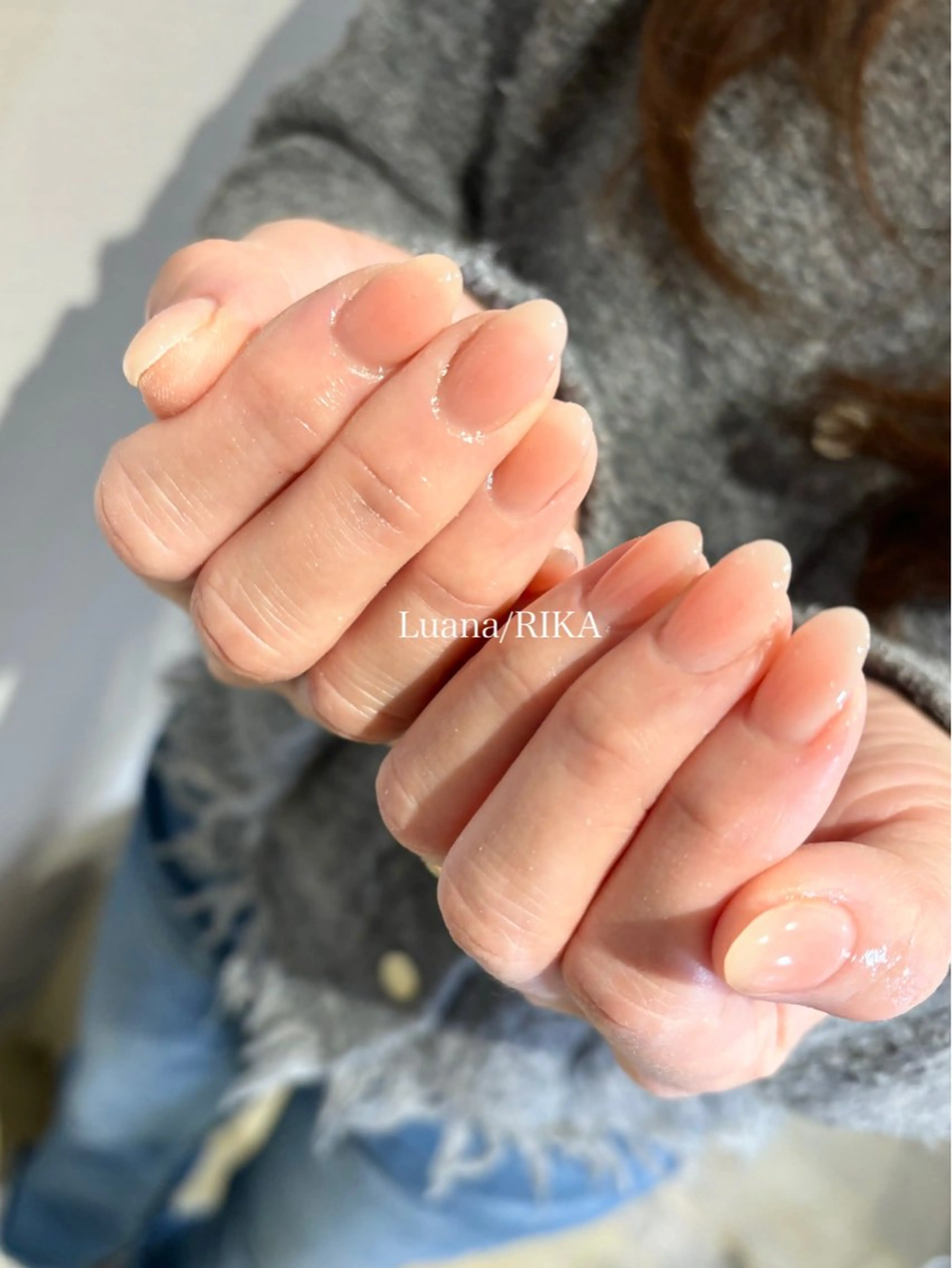 ネイル チークネイル ハンドネイル Nail Salon Luana Rikaのネイルデザイン