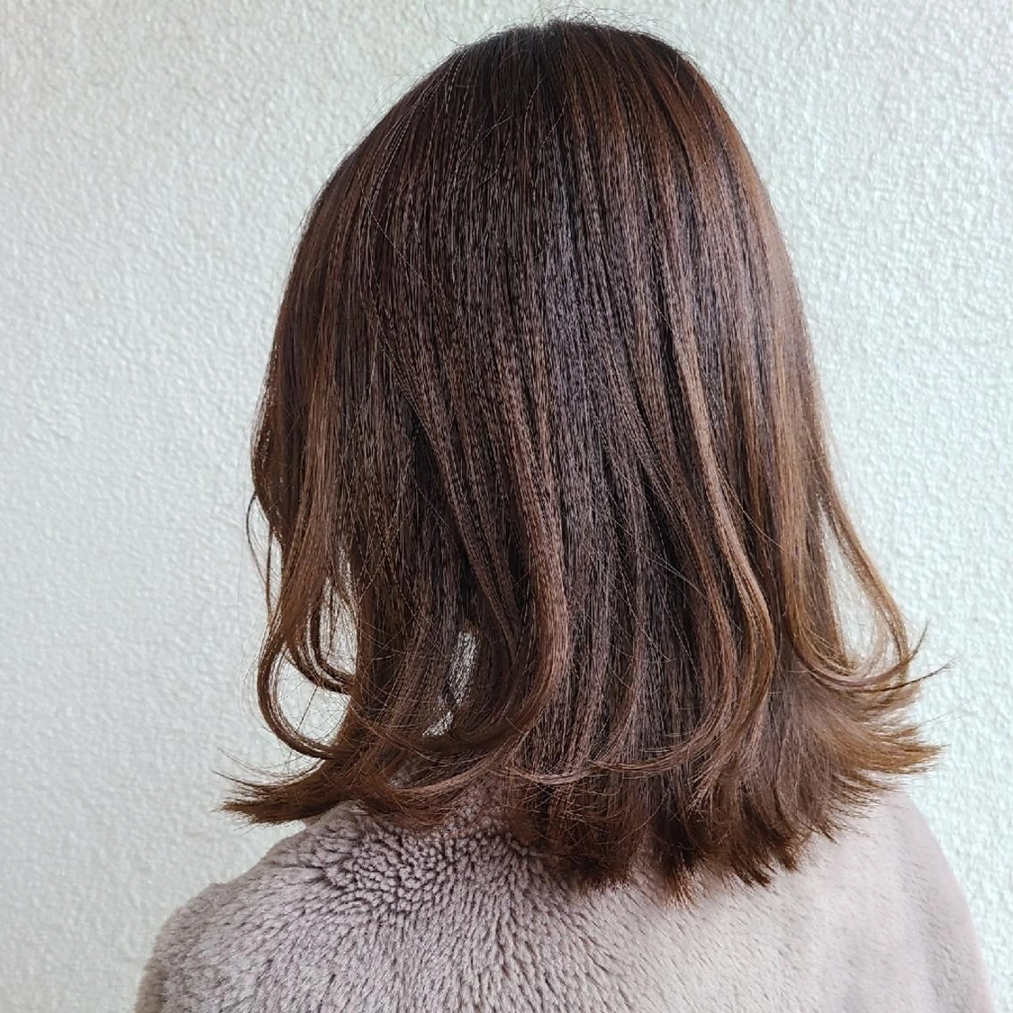 ミディアム ミディアムレイヤー レイヤーカット Hazumi Ayanoのヘアスタイル