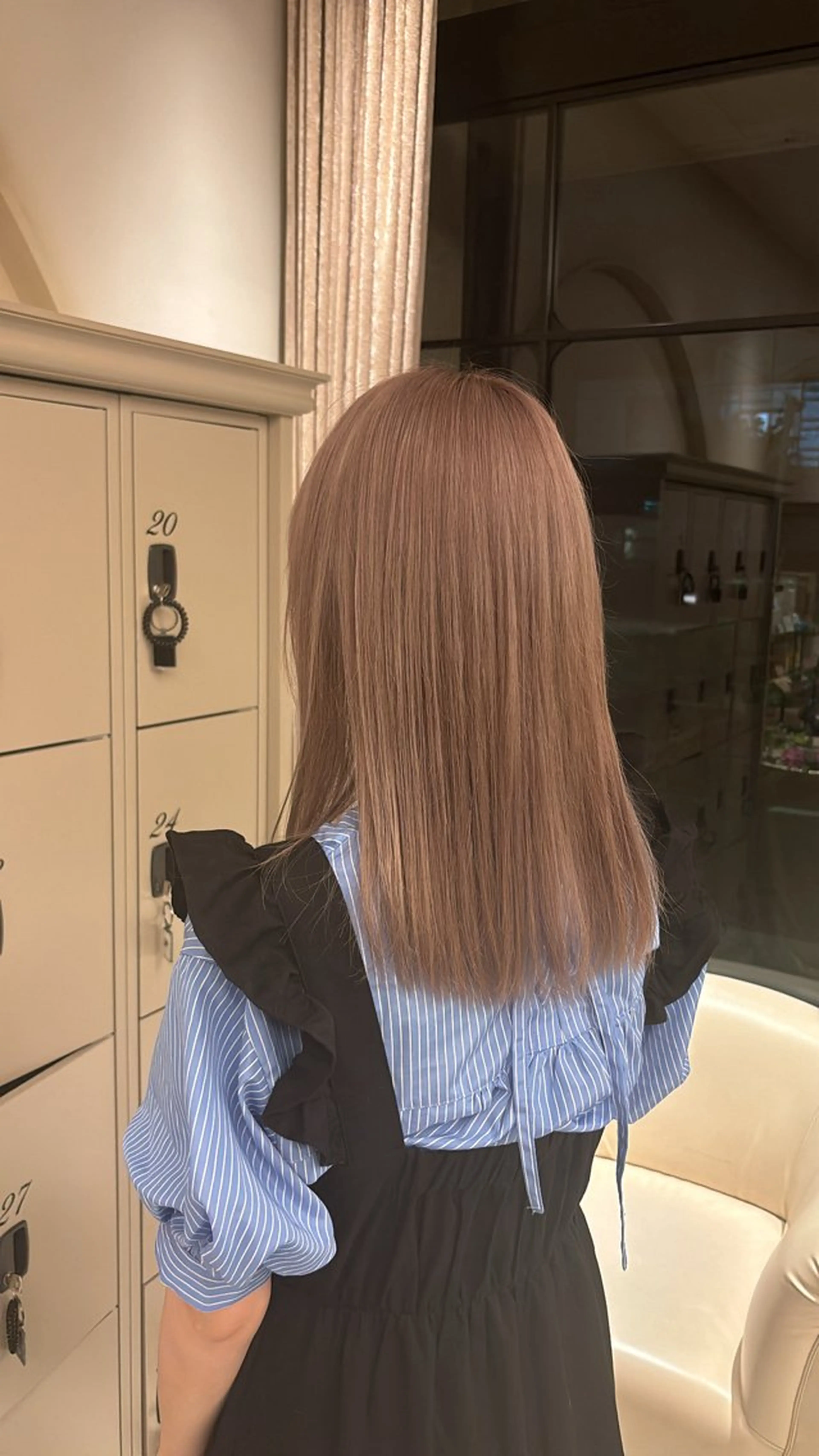 セミロング カラー RENO 直江店所属・RENO /櫻井 まおのヘアスタイル
