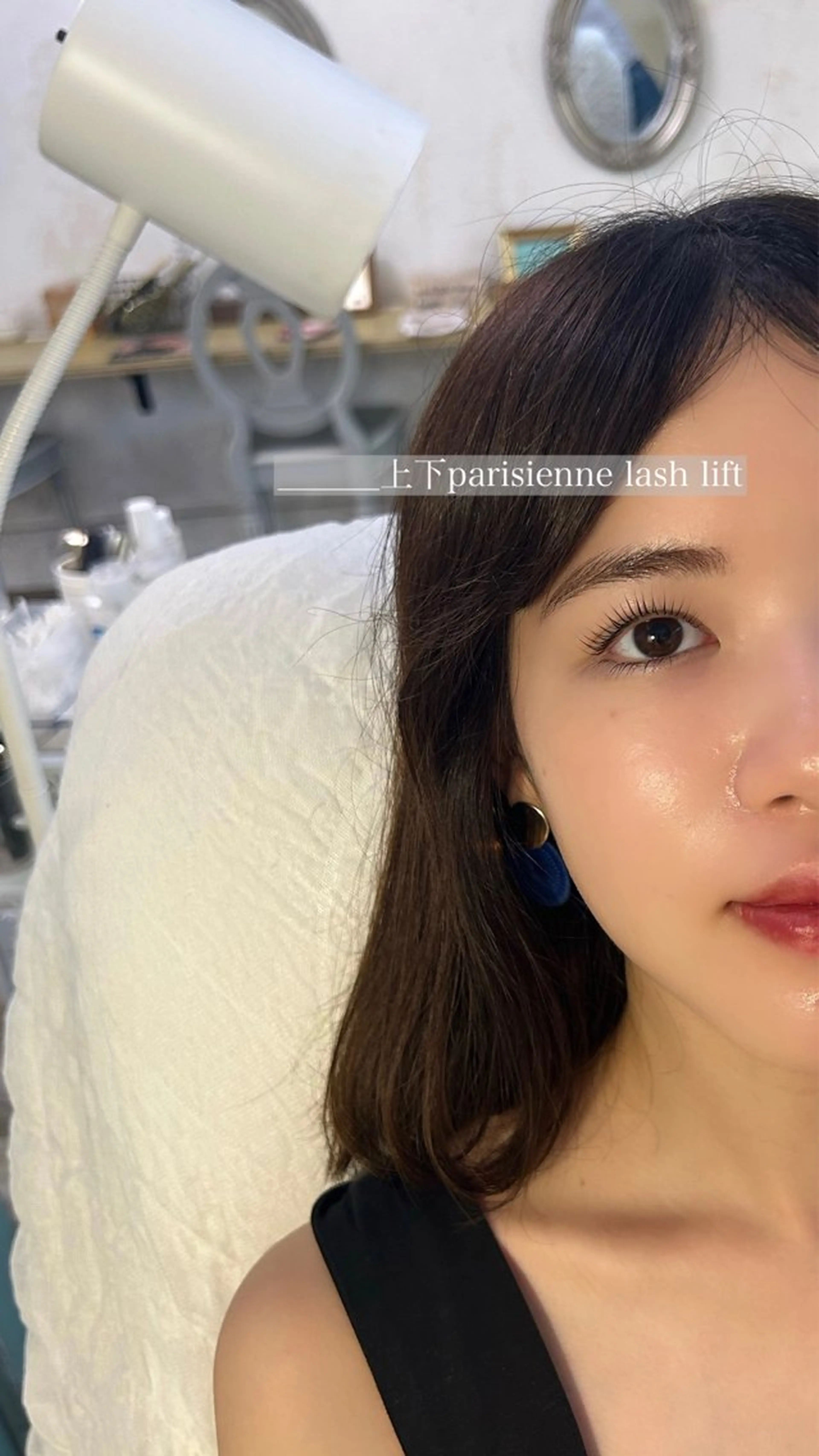マツエク・マツパ パリジェンヌラッシュリフト GO TODAY SHAiRE SALON Vellmie店所属・吉祥寺kasumi 🌛eye/browのマツエク・マツパデザイン