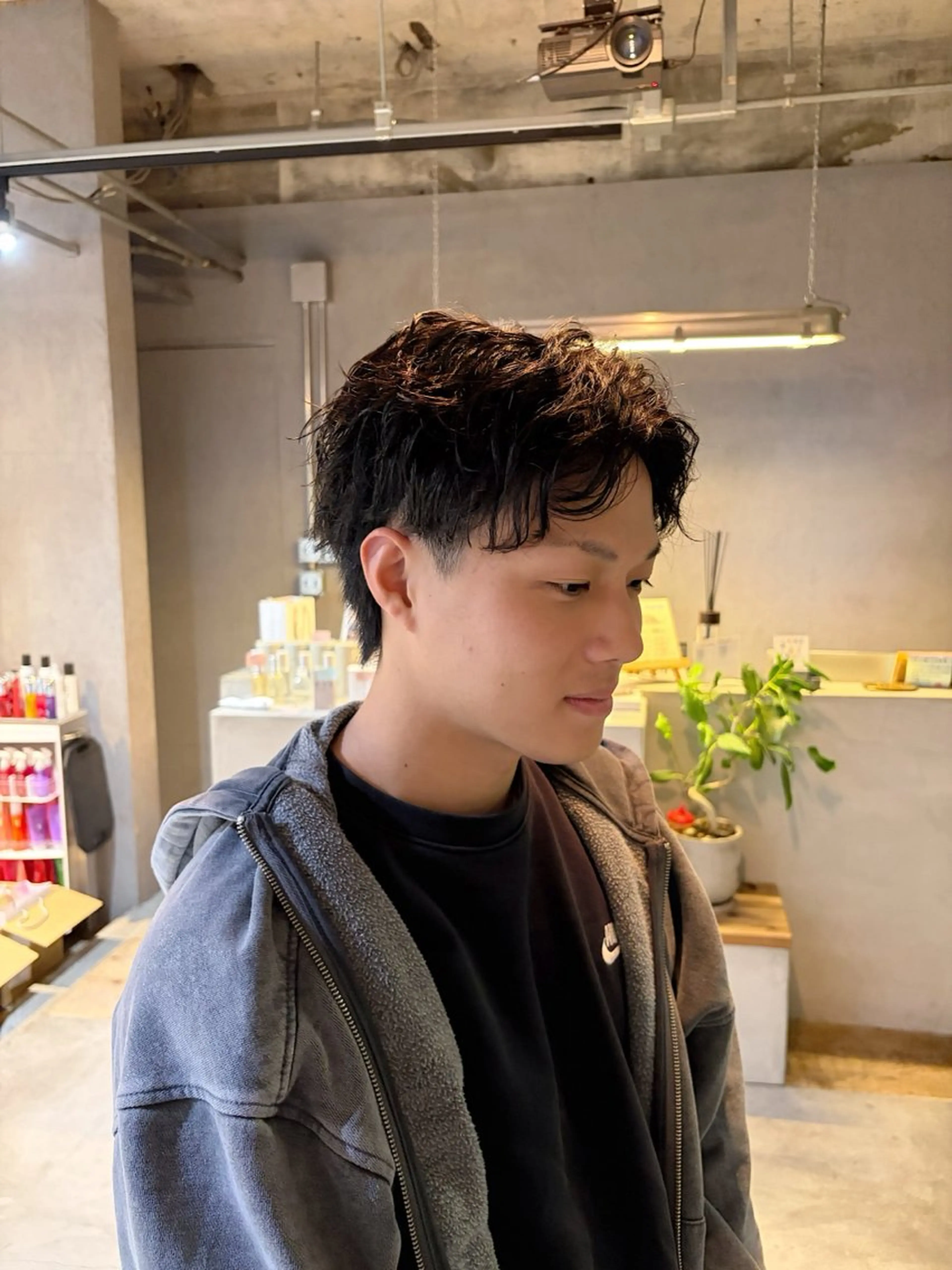 メンズ メンズパーマ charme by sarah/ aoiのヘアスタイル