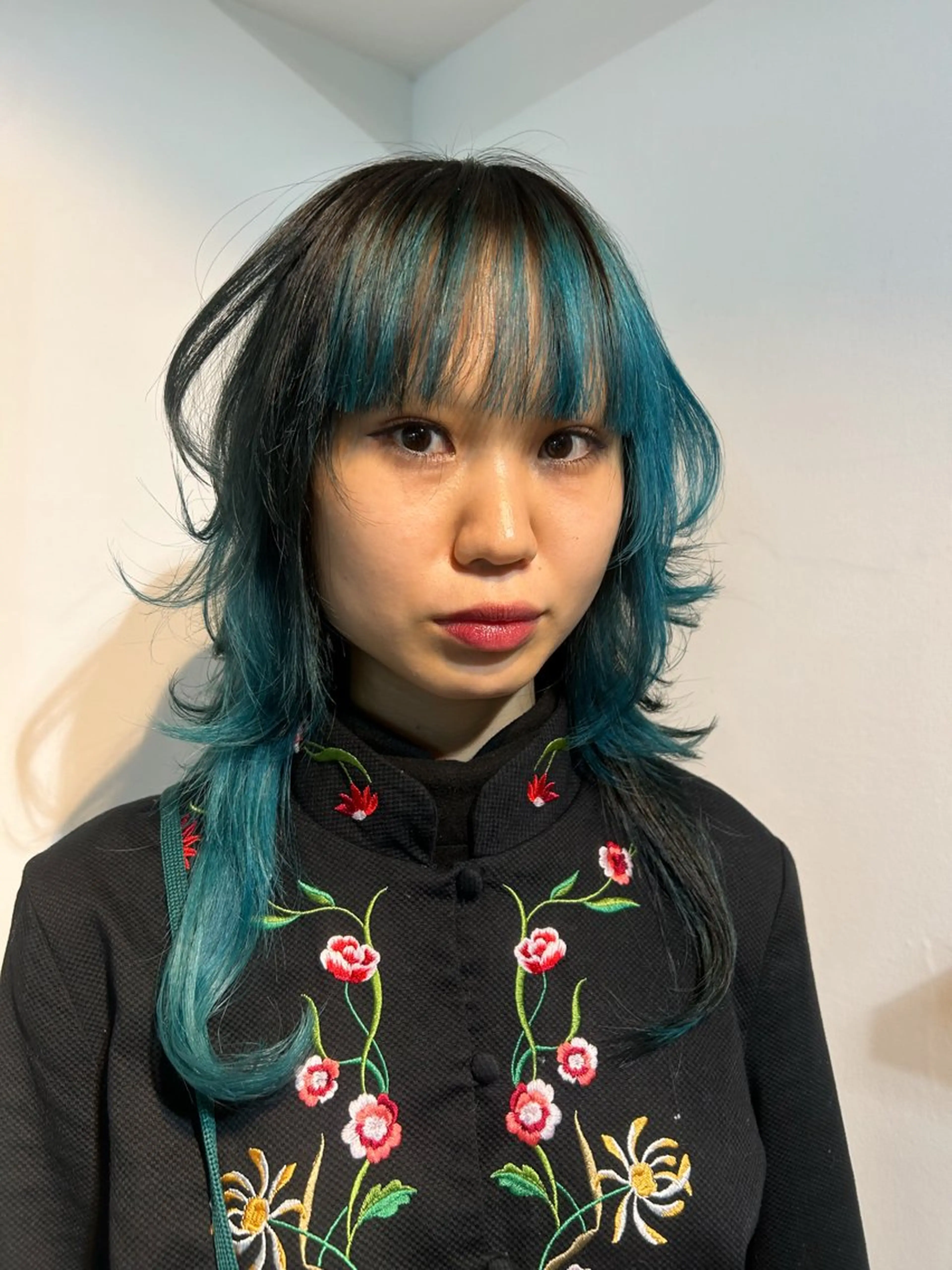 ロング カラー スギヤマ シユのヘアスタイル