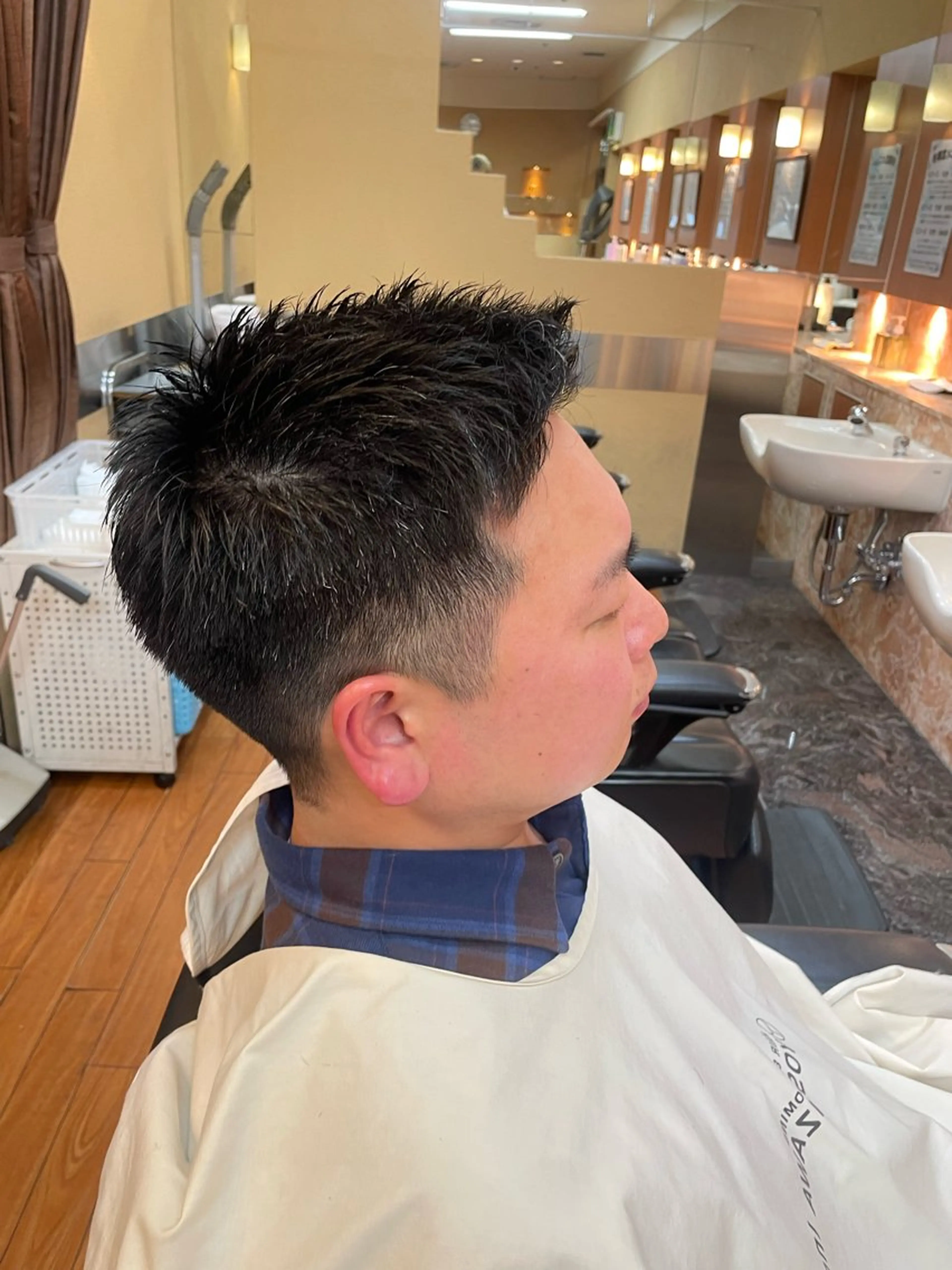ショート 阿久津 開成のヘアスタイル