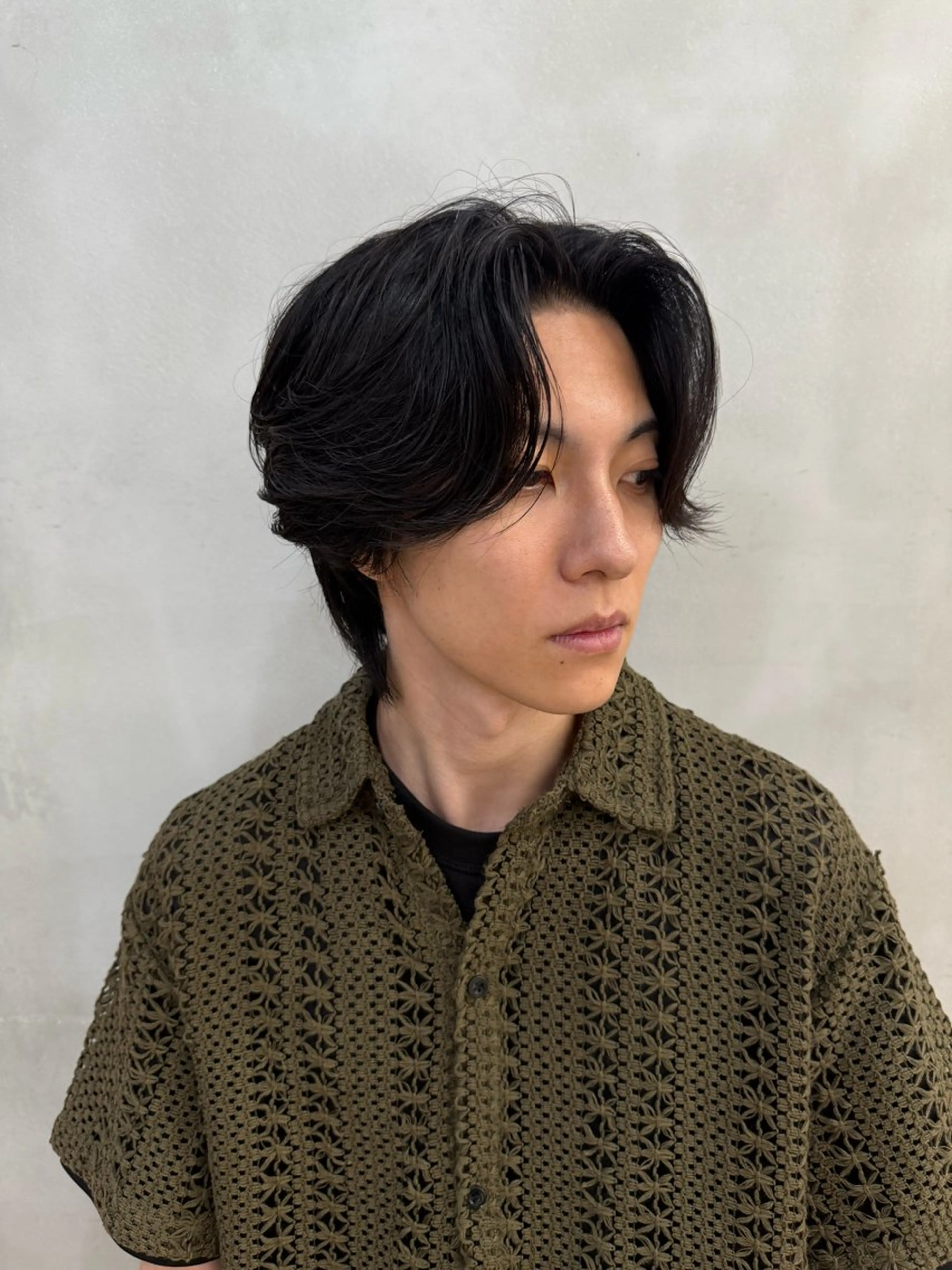 ミディアム パーマ メンズ nico TOKYO所属・ニュアンスパーマ/ 髪質改善🌈ﾊﾂﾞｷのヘアスタイル