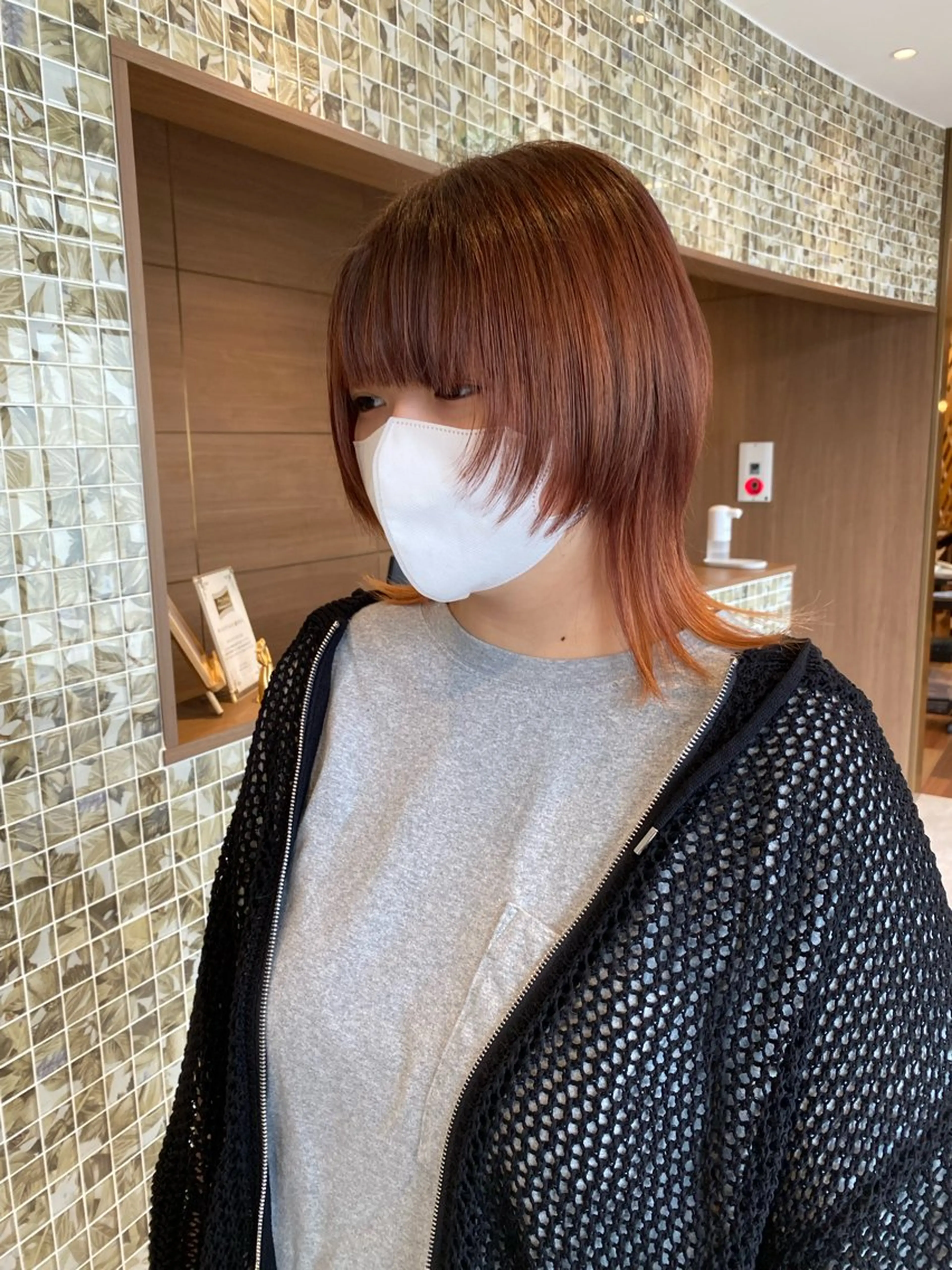 ショート ショートヘア 森 千風優のヘアスタイル