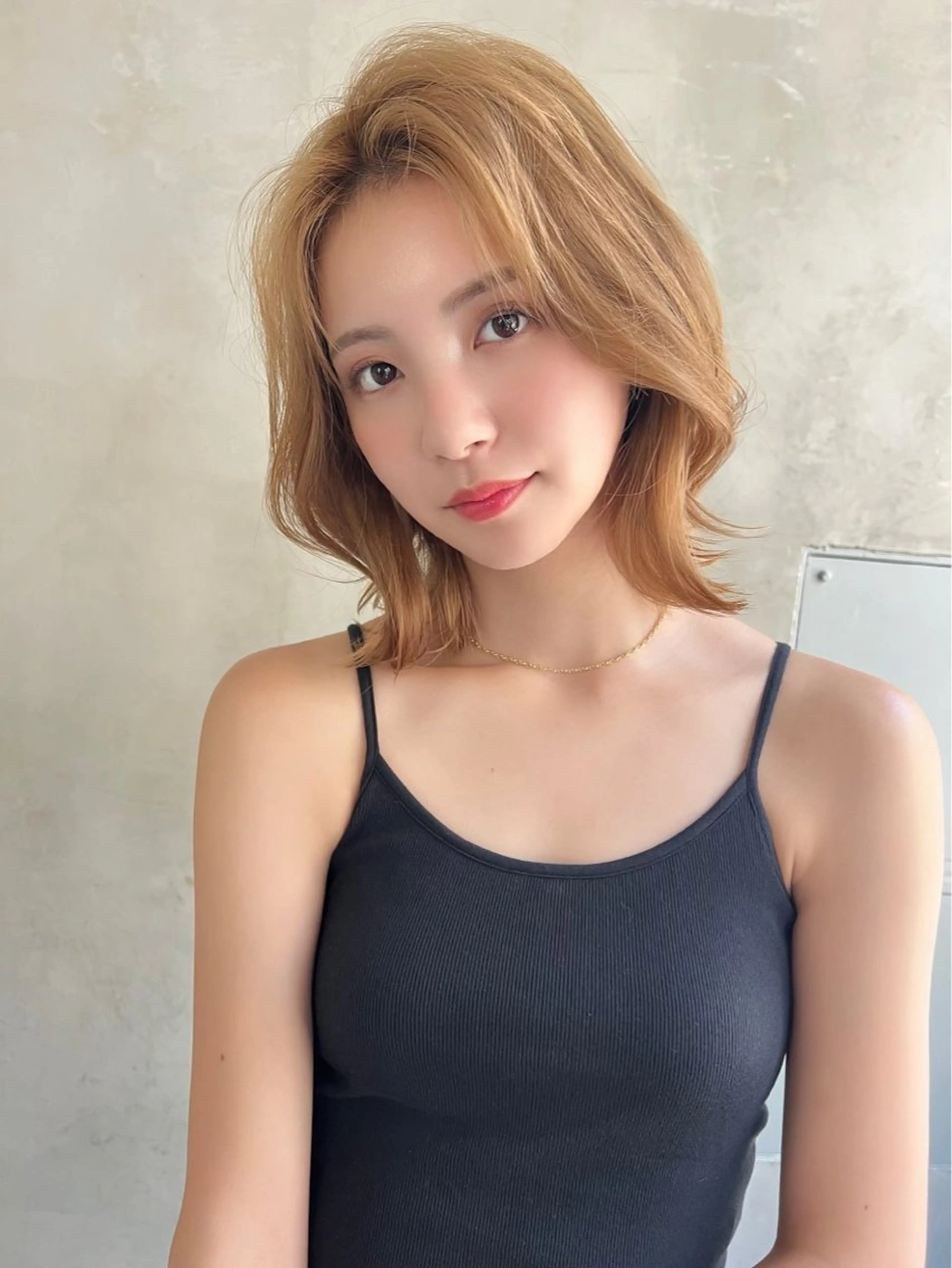 ミディアム カラー Kanon ⟡.·*.のヘアスタイル