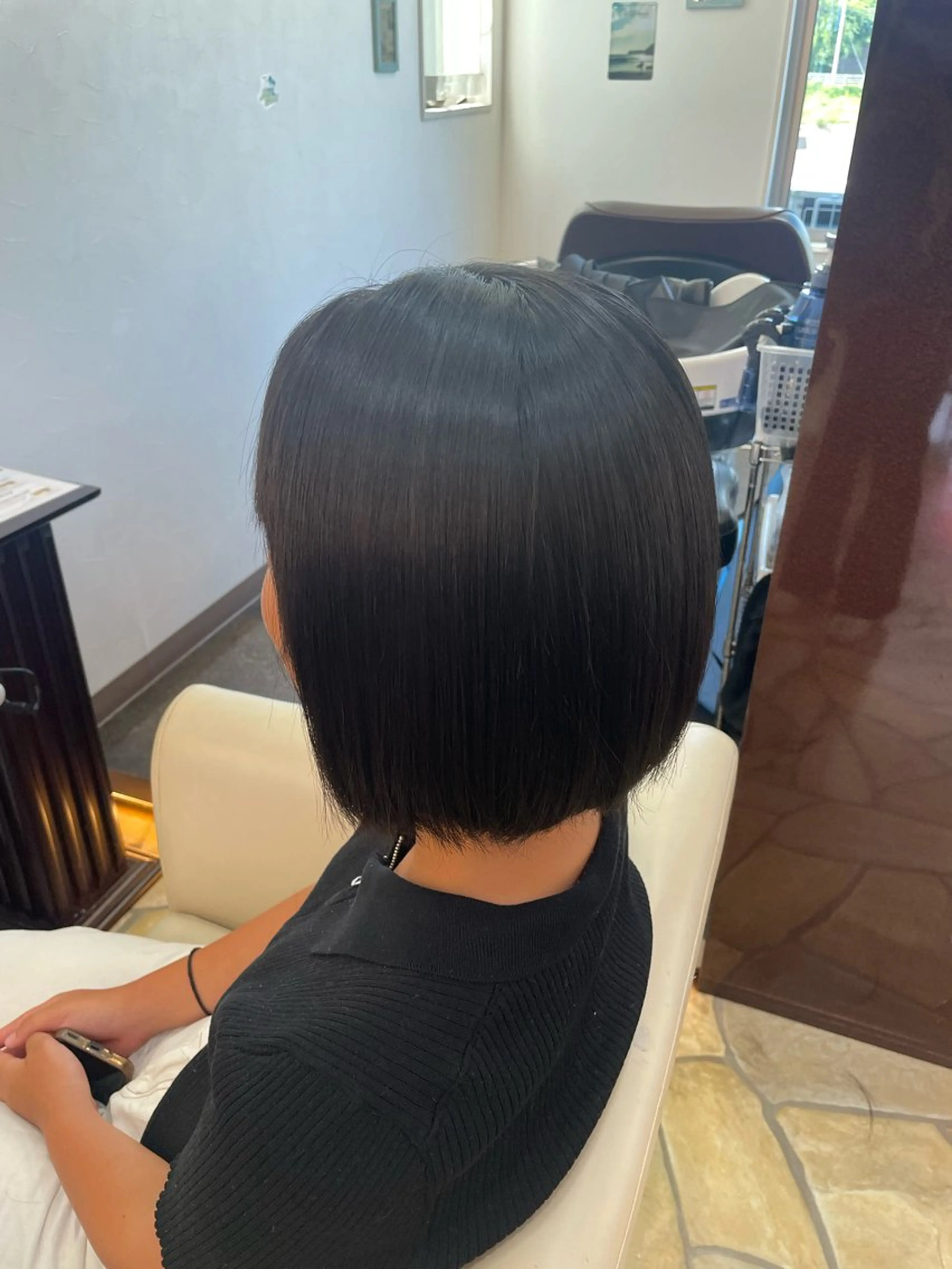 ショート カット 縮毛矯正 タツミ マコトのヘアスタイル