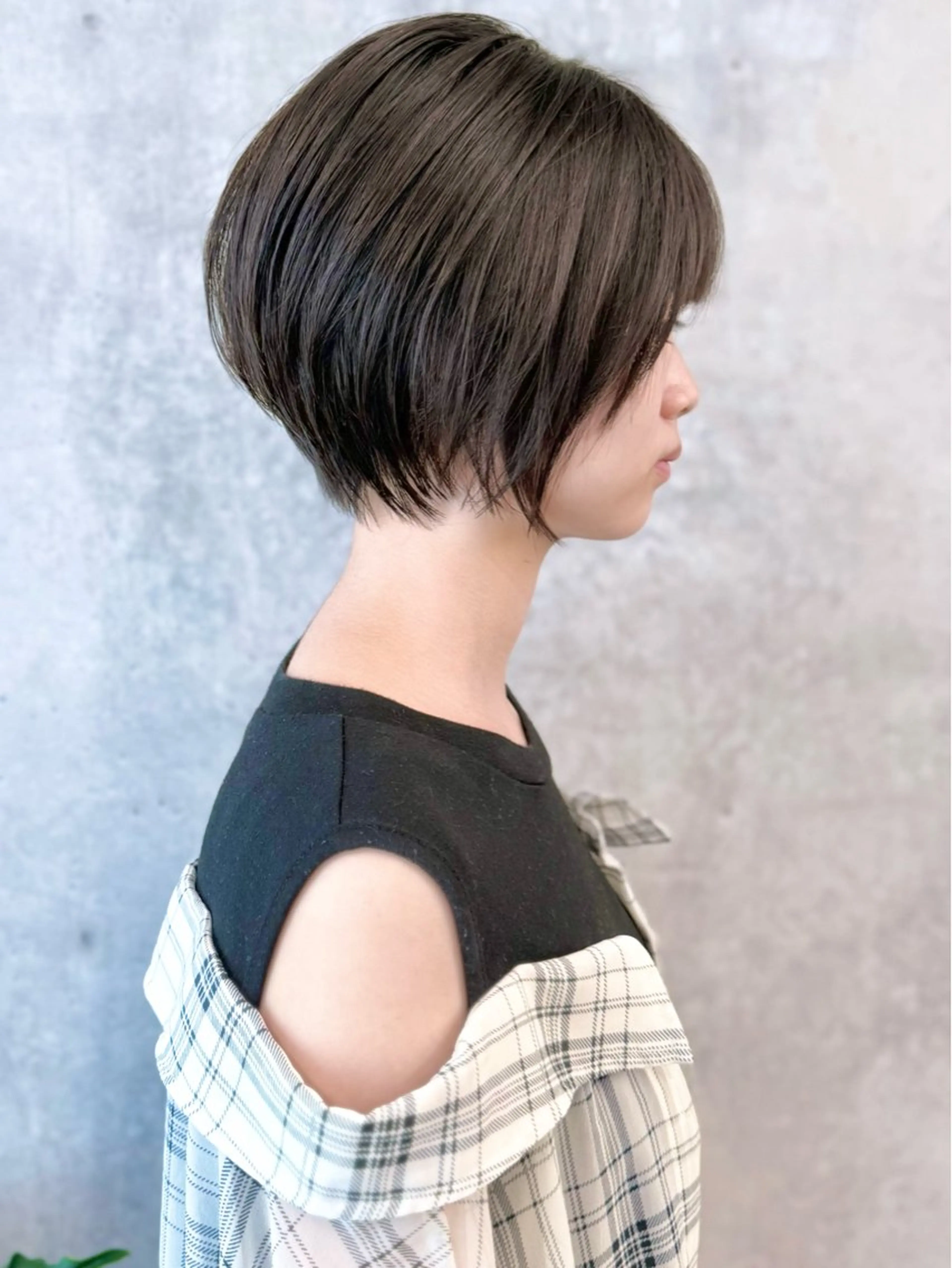 ショート 安齋 大樹 /くびれショートのヘアスタイル