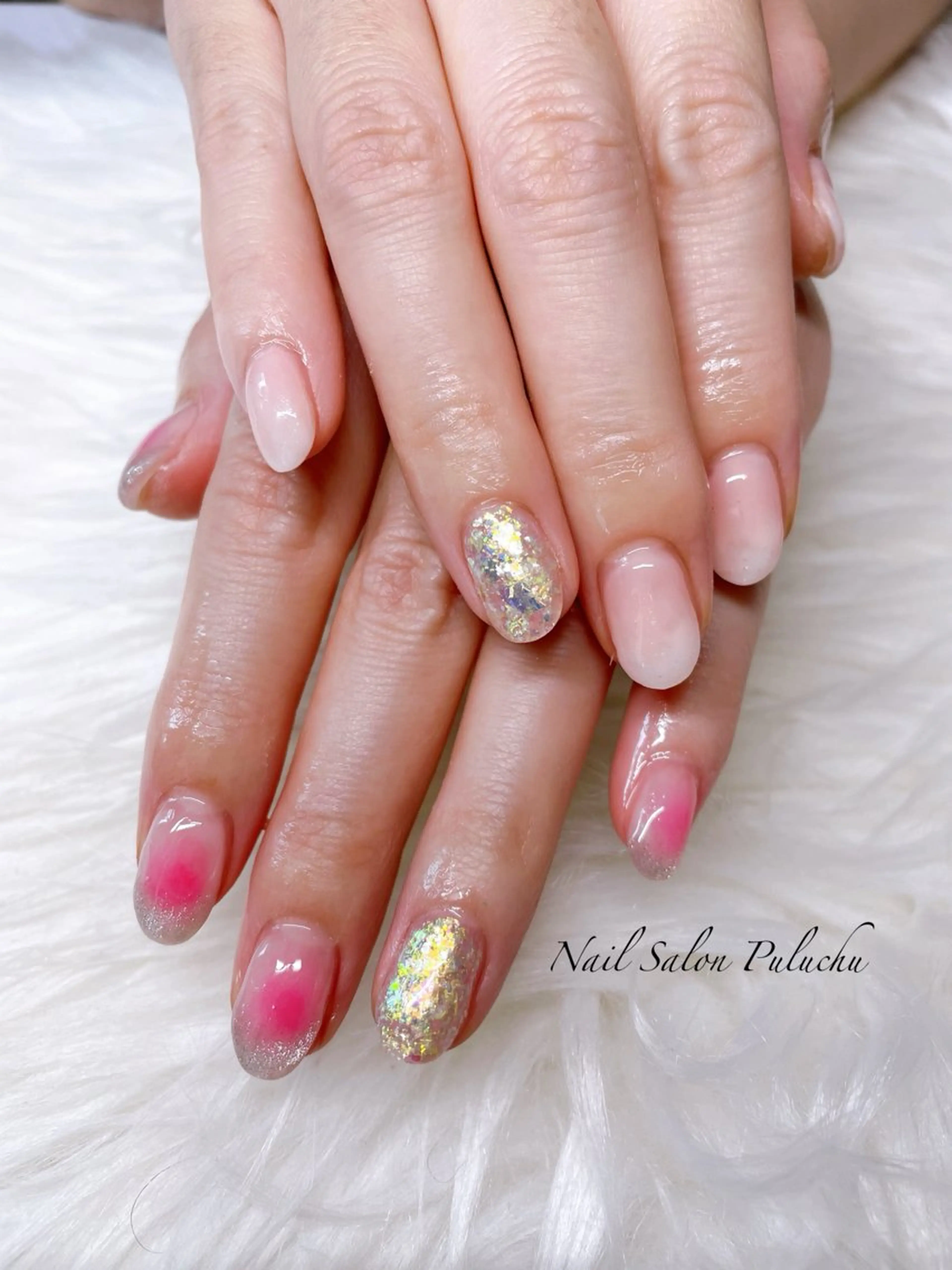 ネイル チークネイル シンプルネイル ♡ puluchu ♡のネイルデザイン