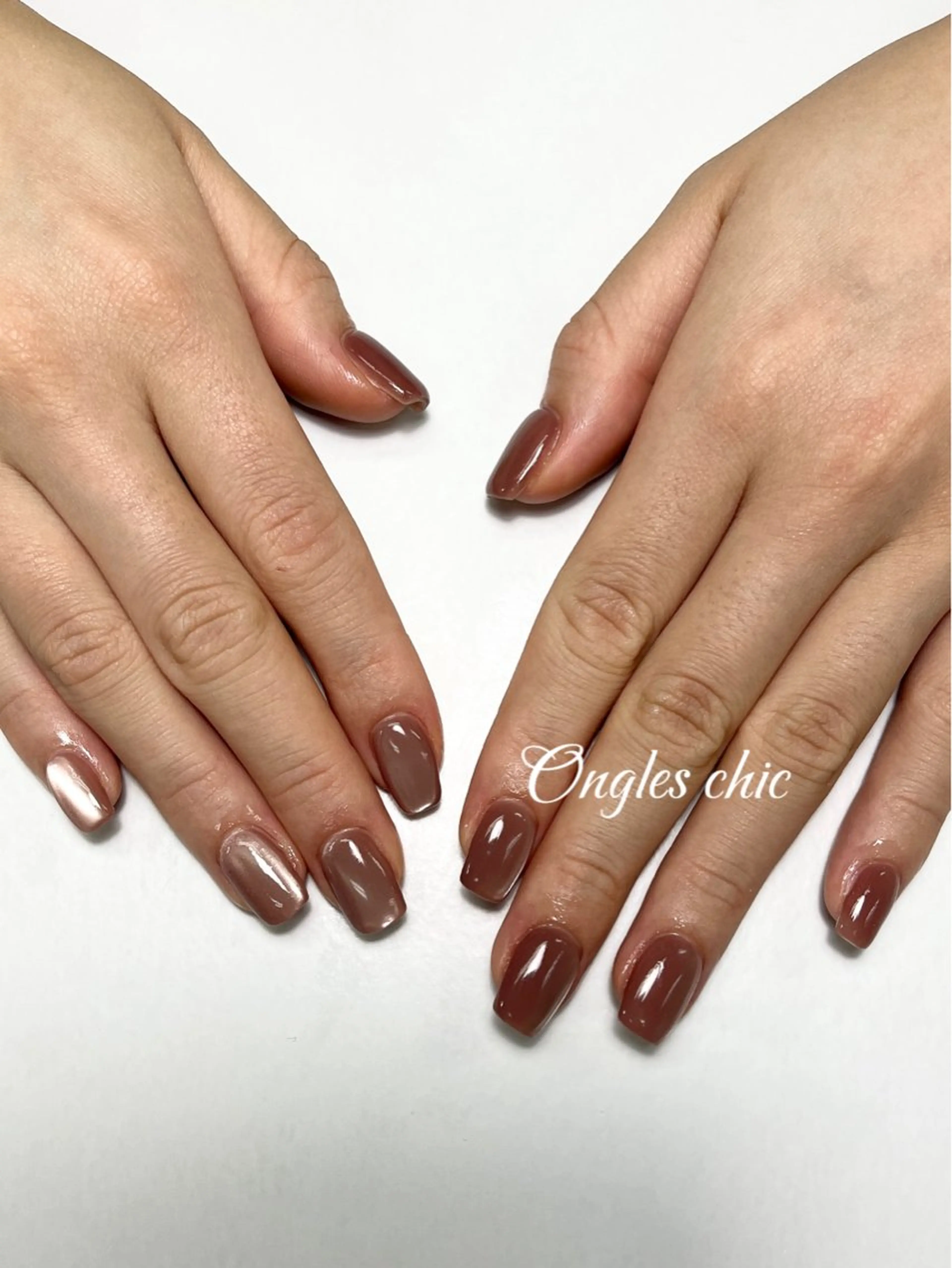 ネイル ハンドネイル ハンドケア ongles chicのネイルデザイン