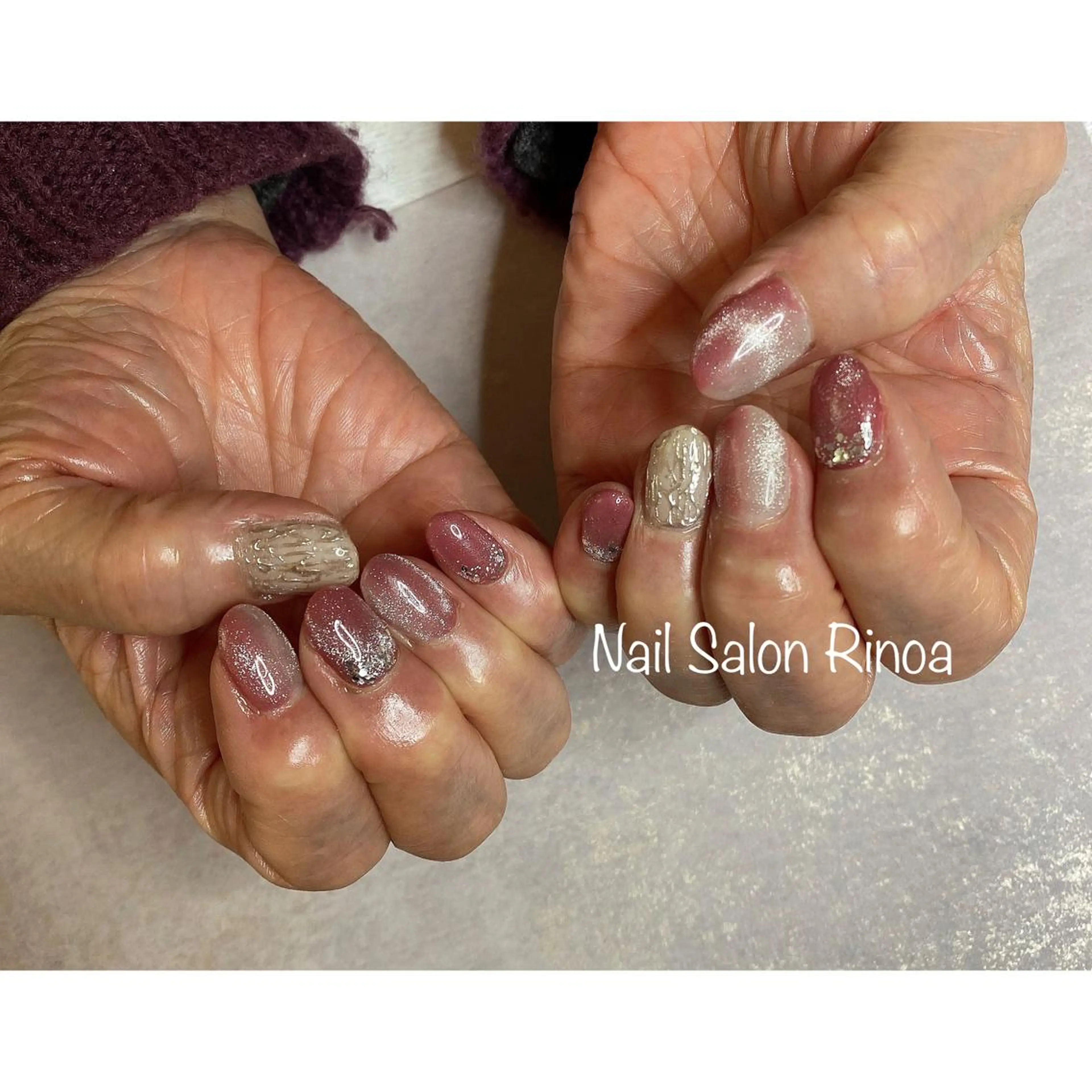 ネイル Nail Salon Rinoaのネイルデザイン