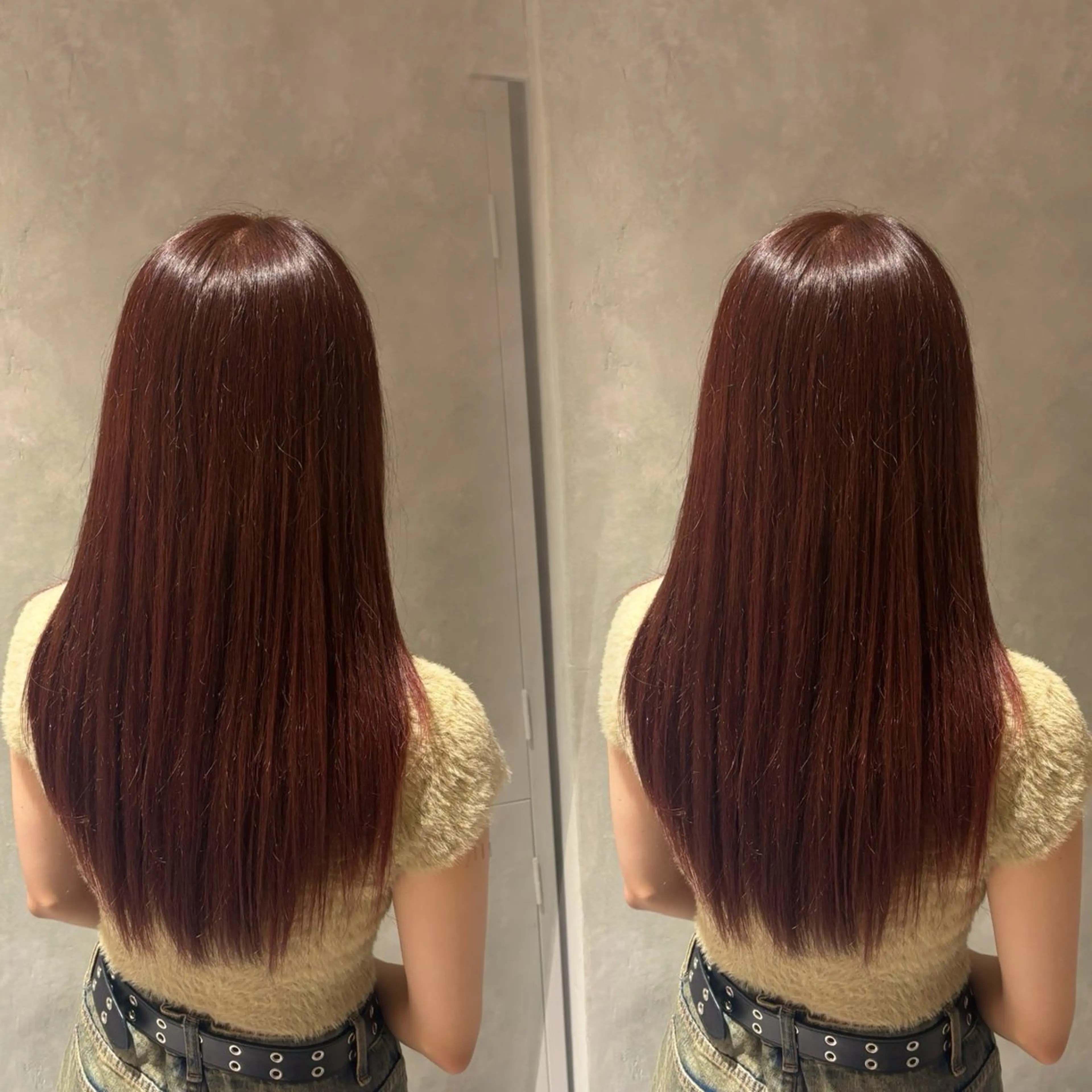 🍒暖色カラー+トリートメント🍒の写真