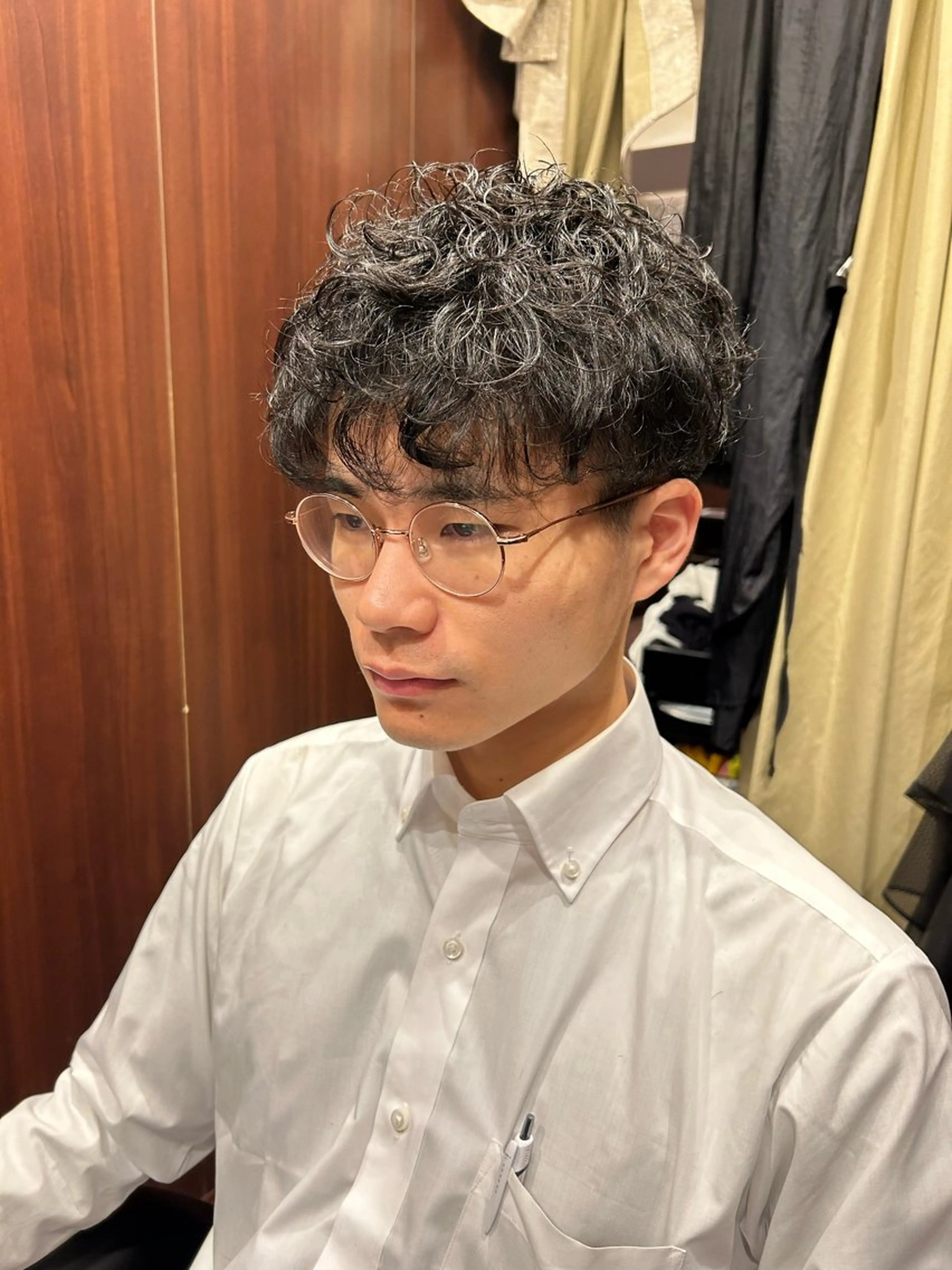 ミディアム パーマ メンズ 2回目以降✖︎ こうようのヘアスタイル