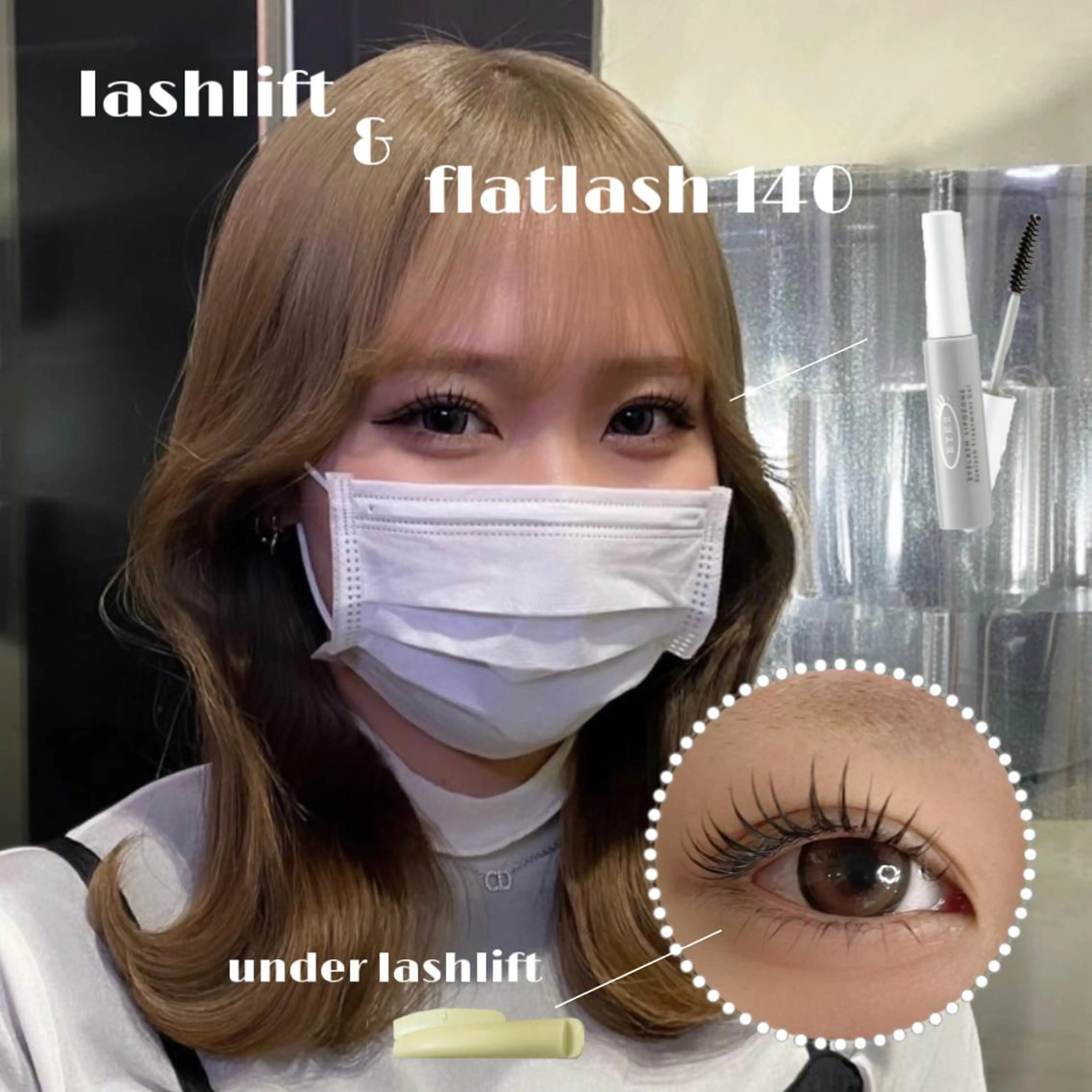 マツエク・マツパ マツエク apt.所属・apt. Arisaのマツエク・マツパデザイン