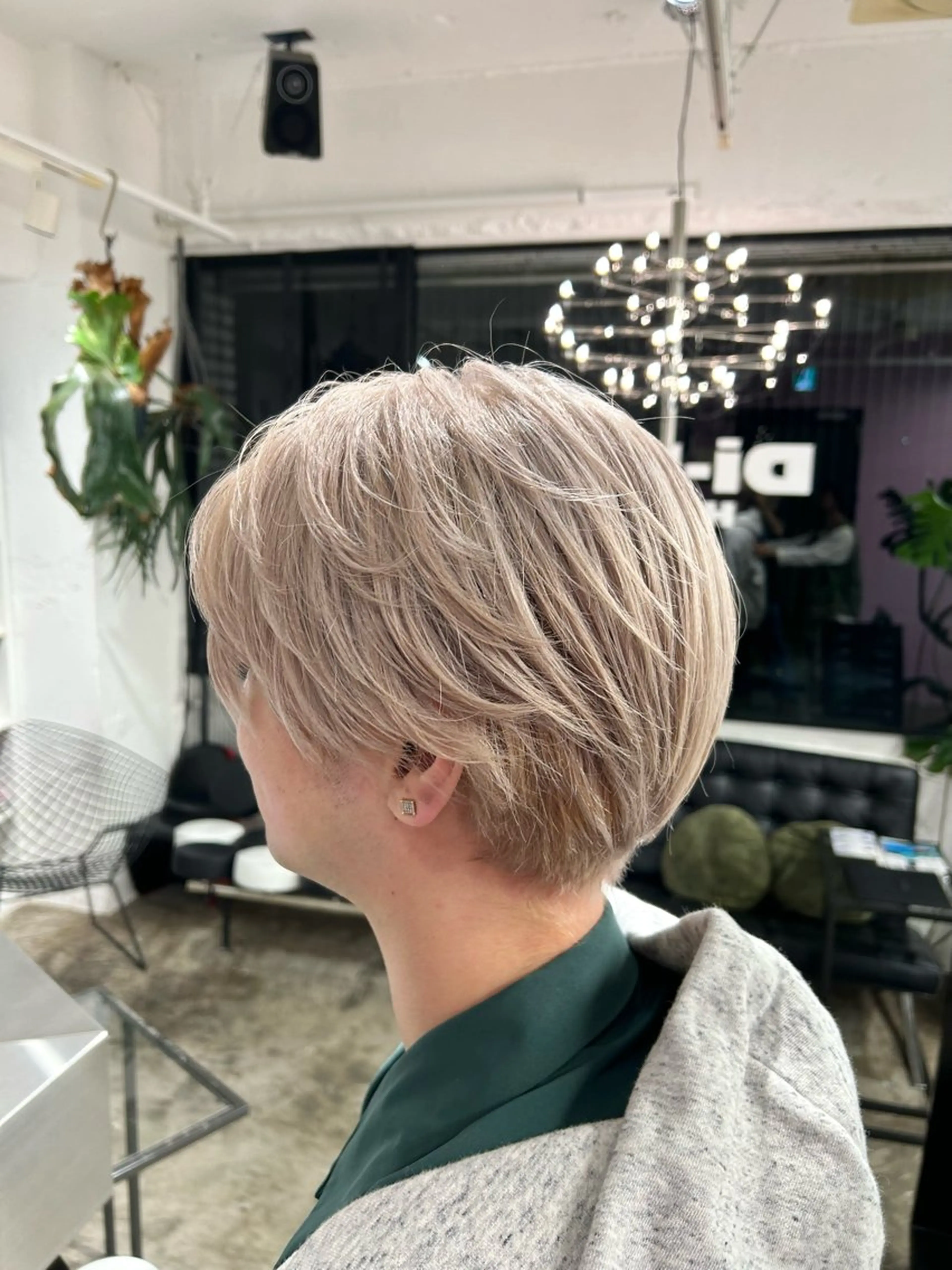 カラー メンズ ベージュカラー ホワイトベージュ Di-KA HAIR sendai所属・TASHIRO KOUのヘアスタイル