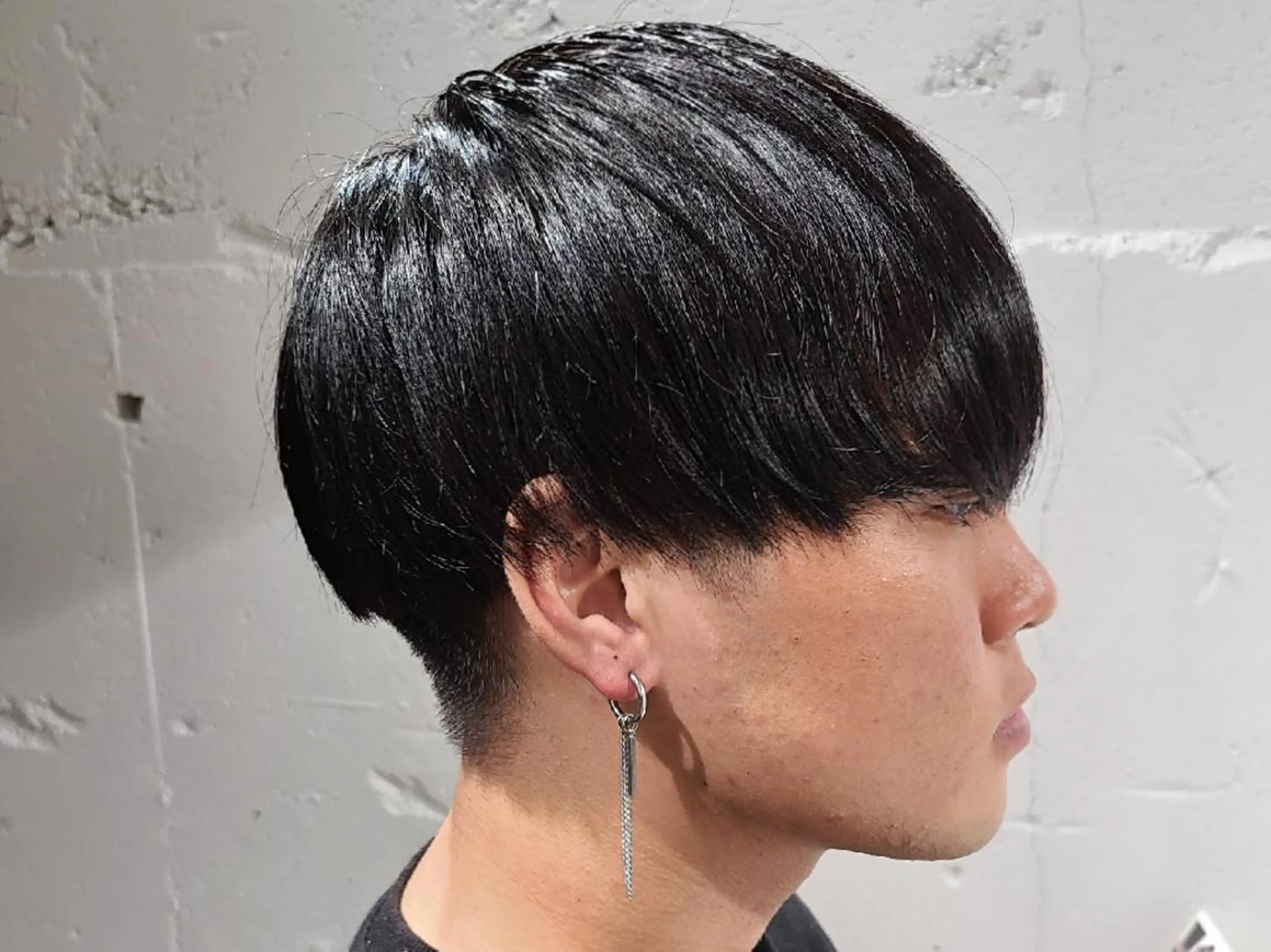 メンズ マッシュ 隈元 光のヘアスタイル