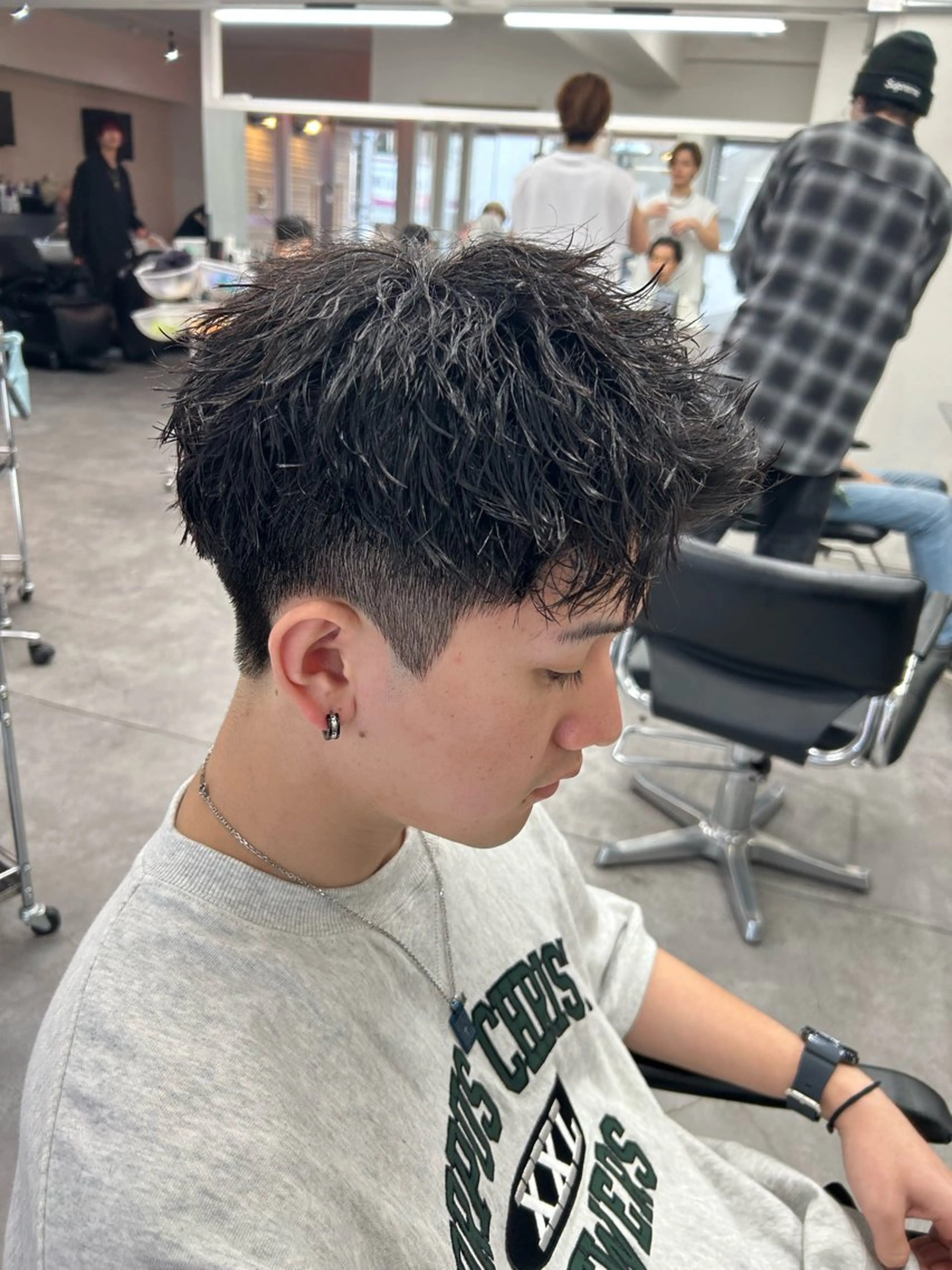 パーマ メンズ カット パーマ パーマ支持率No.1 ❤️‍🔥安成弾のヘアスタイル