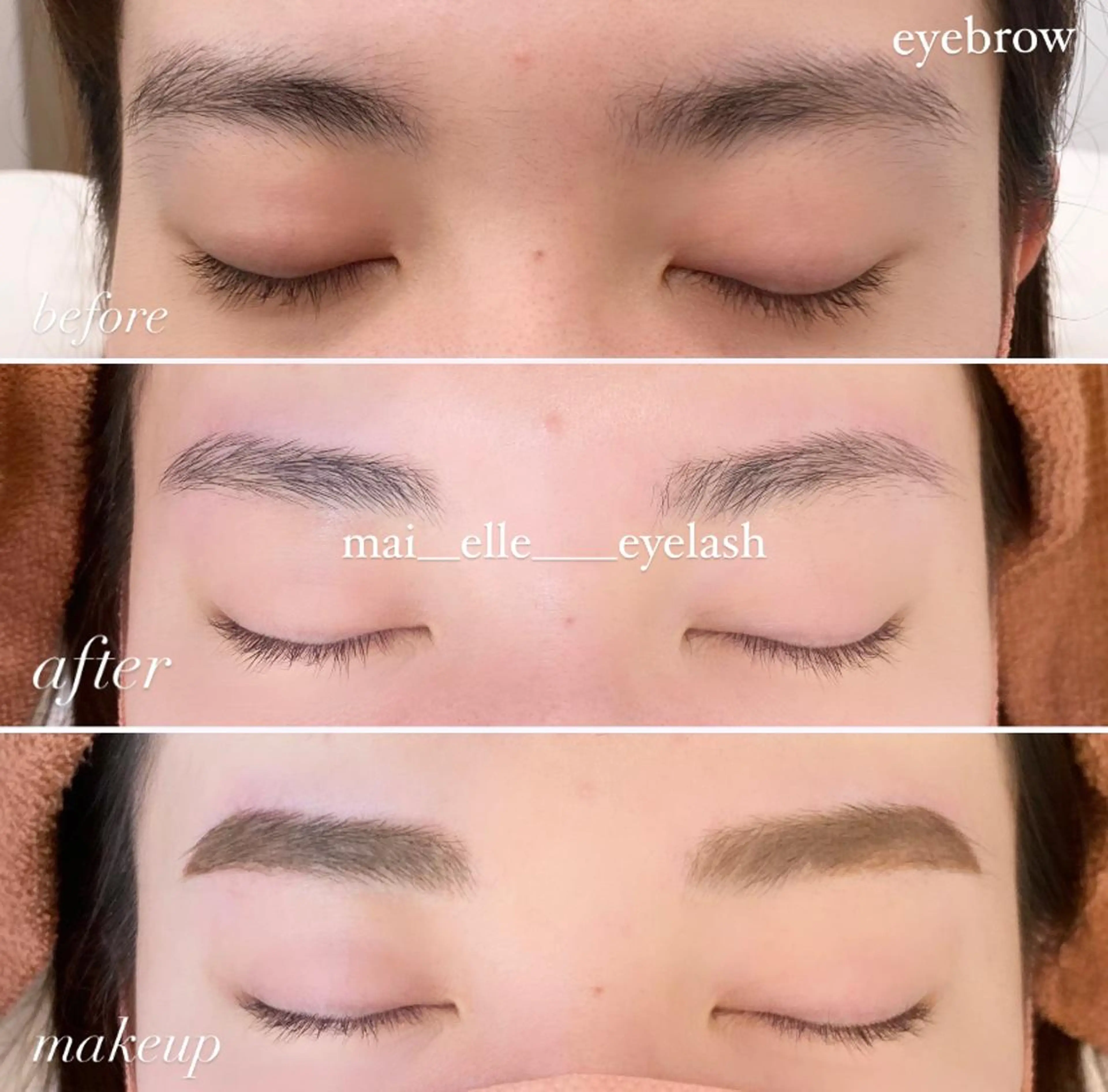 アイブロウ frill eye beauty by ELLE所属・ふわ眉✴︎うぶ眉 🌸maiの眉毛・アイブロウイメージ