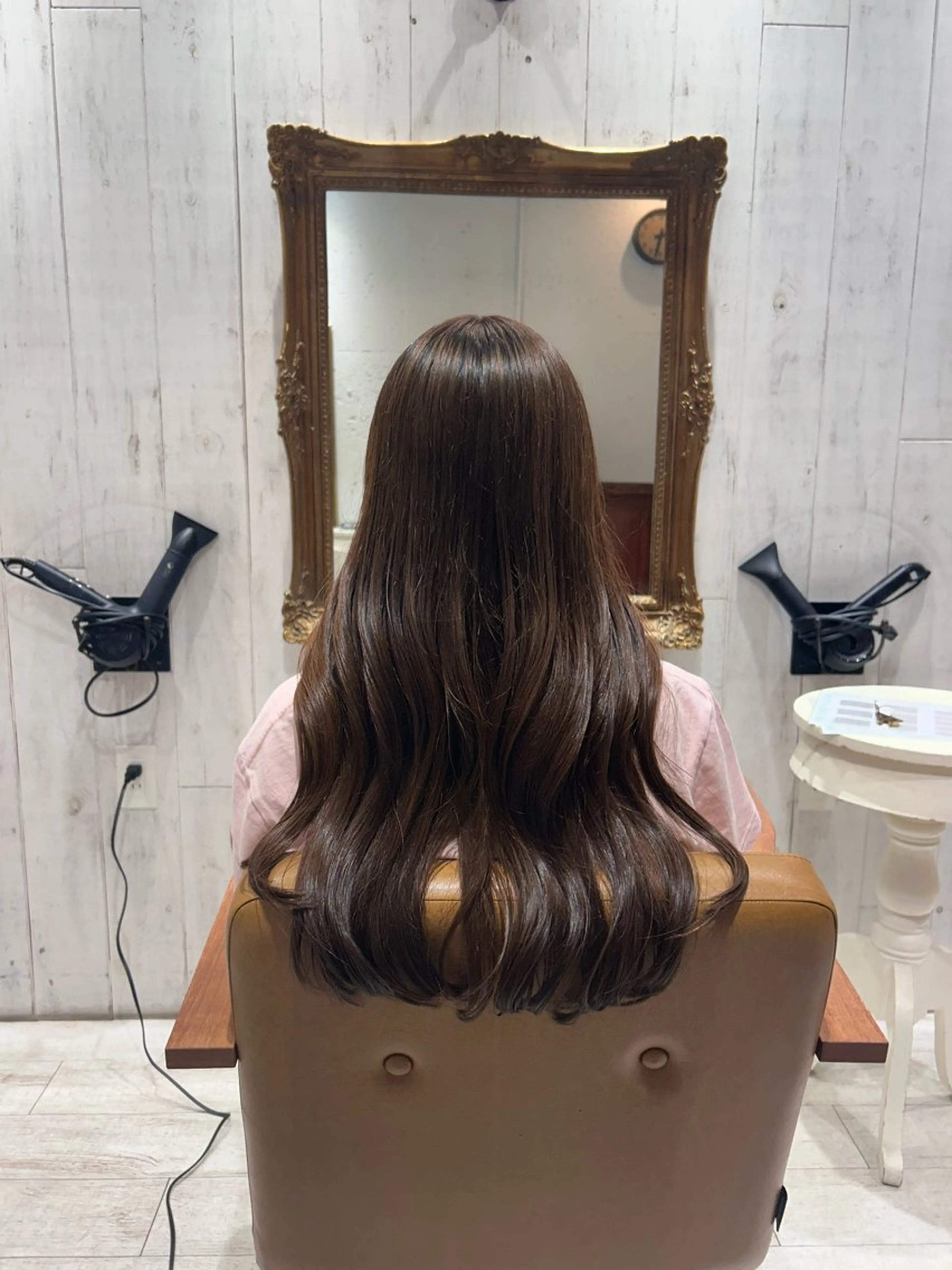 ロング カラー re view 日和のヘアスタイル