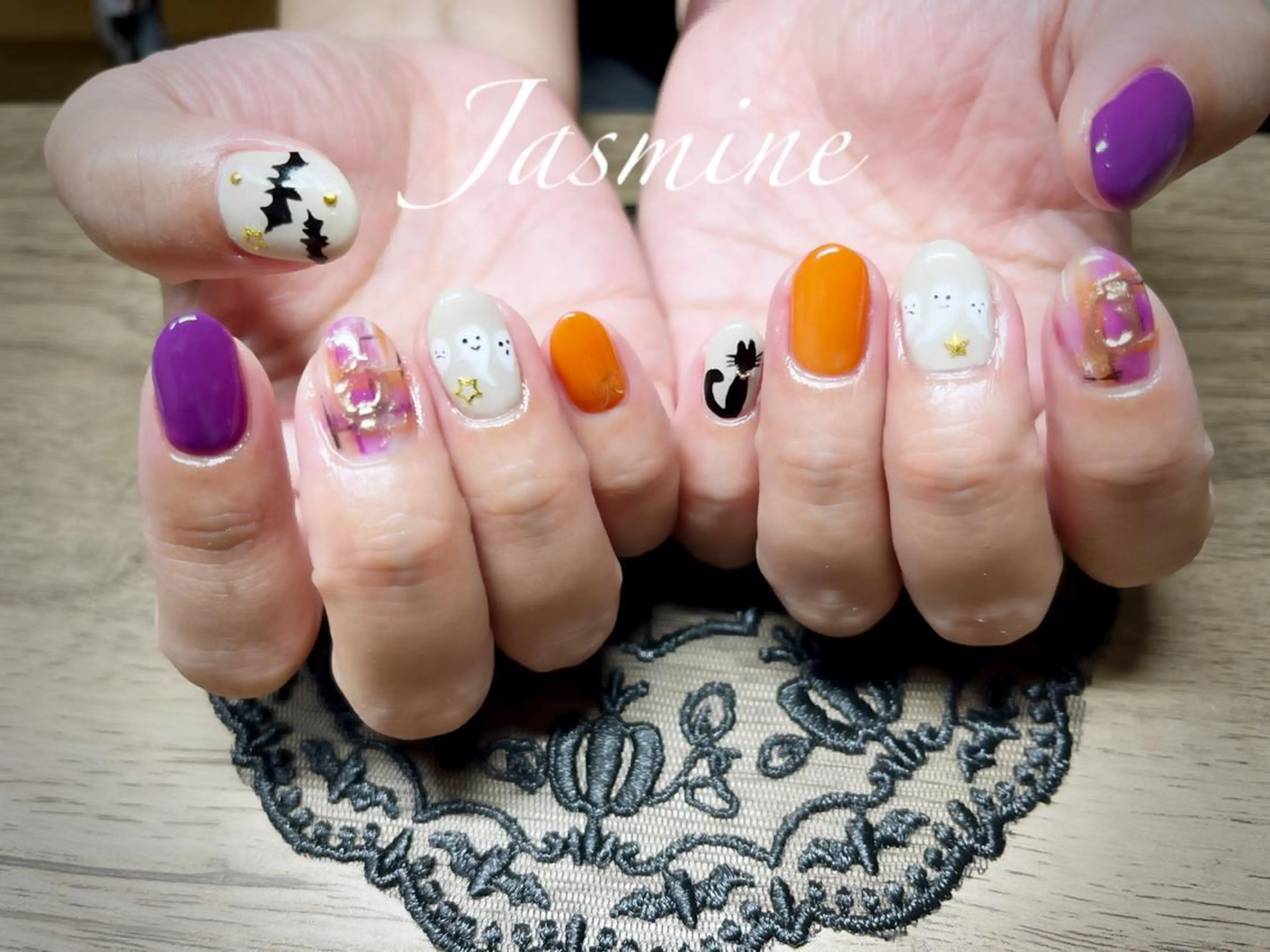 ネイル ハンドネイル Jasmine 林のネイルデザイン