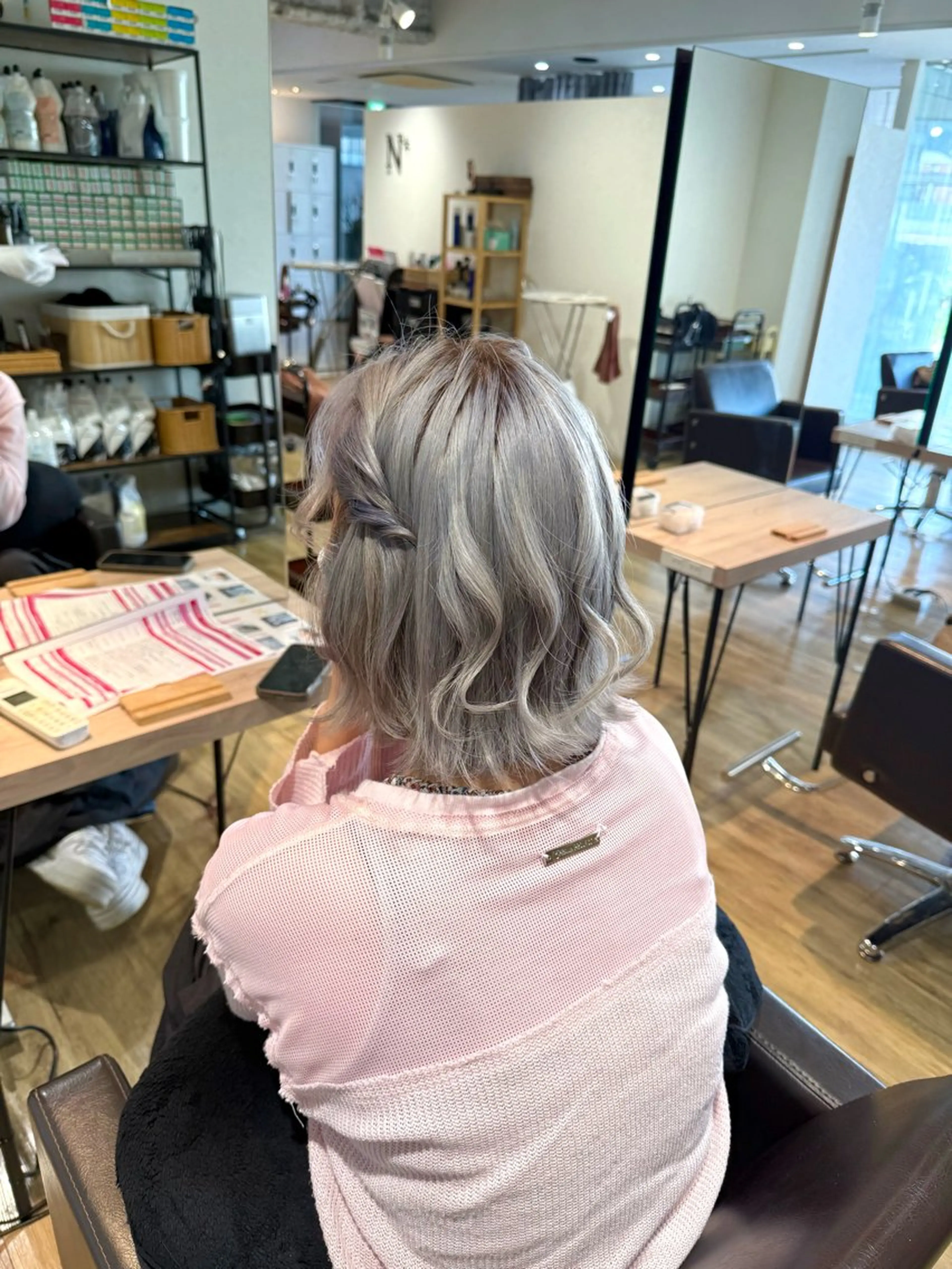 ミディアム ヘアカラー N+【エヌプラス】所属・川畑 心子のヘアスタイル