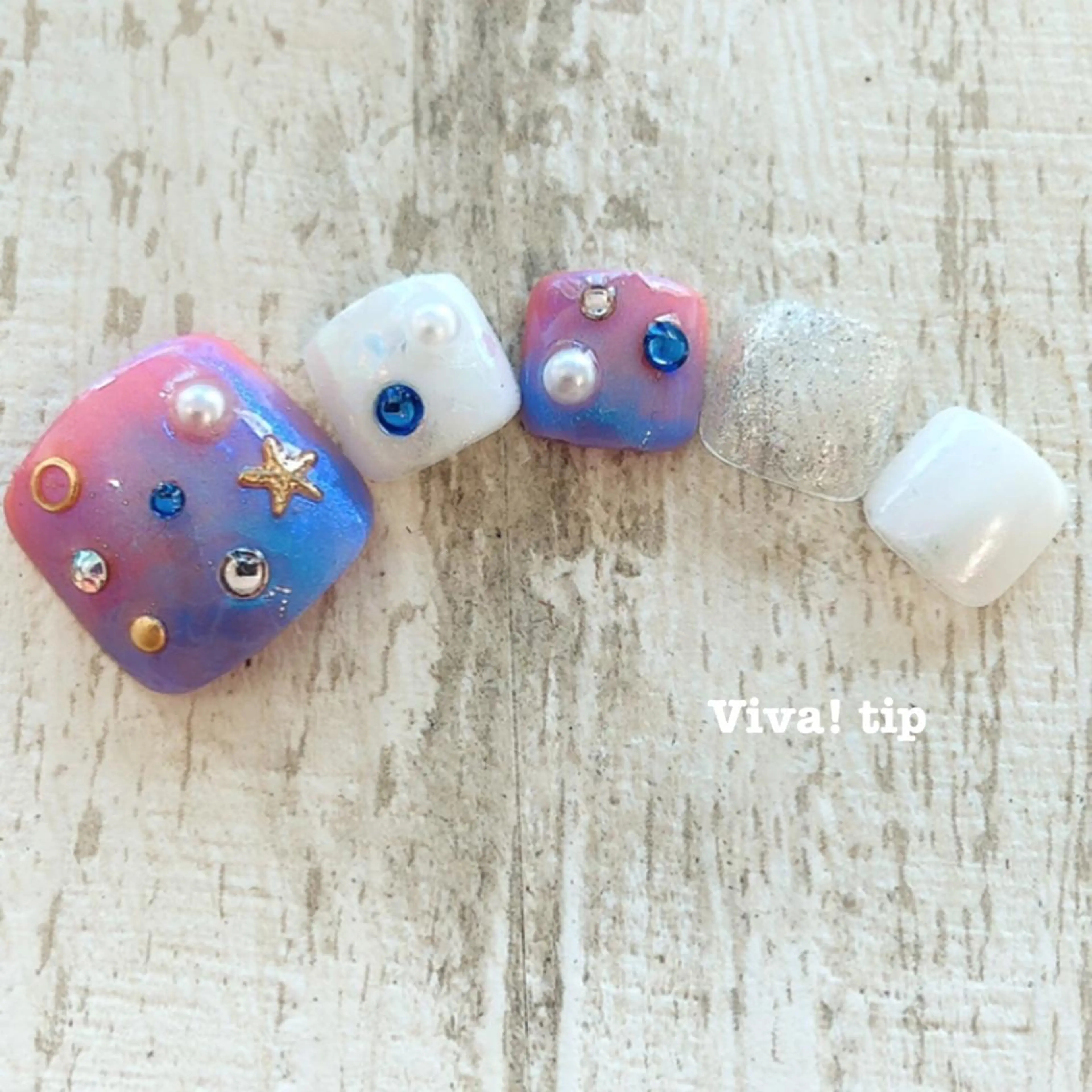 ネイル Viva!tip所属・Viva!tip ビバティップネイルのネイルデザイン