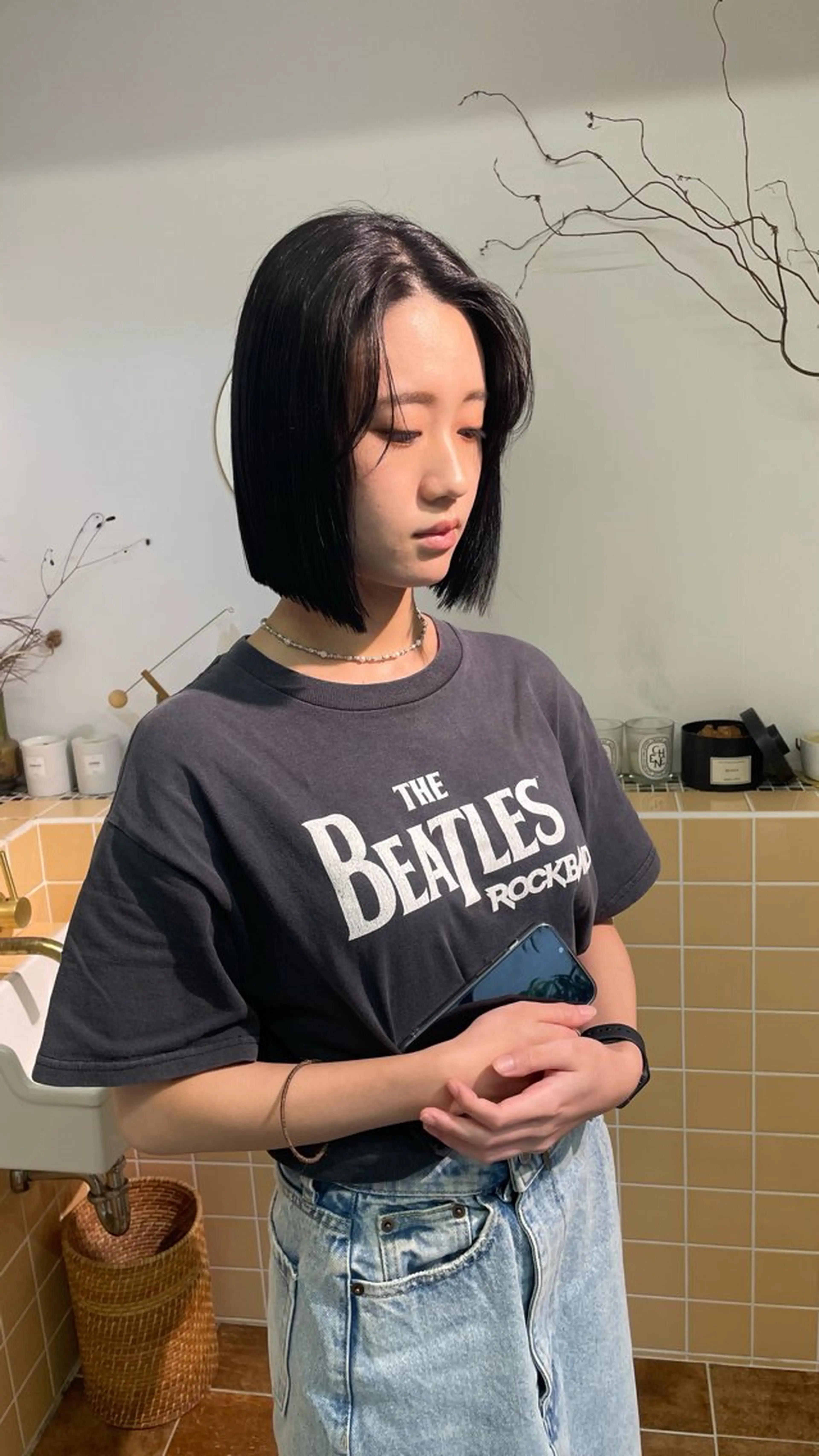 ショート カラー カット ヘアカラー トリートメント Seeknext // Rukaのヘアスタイル