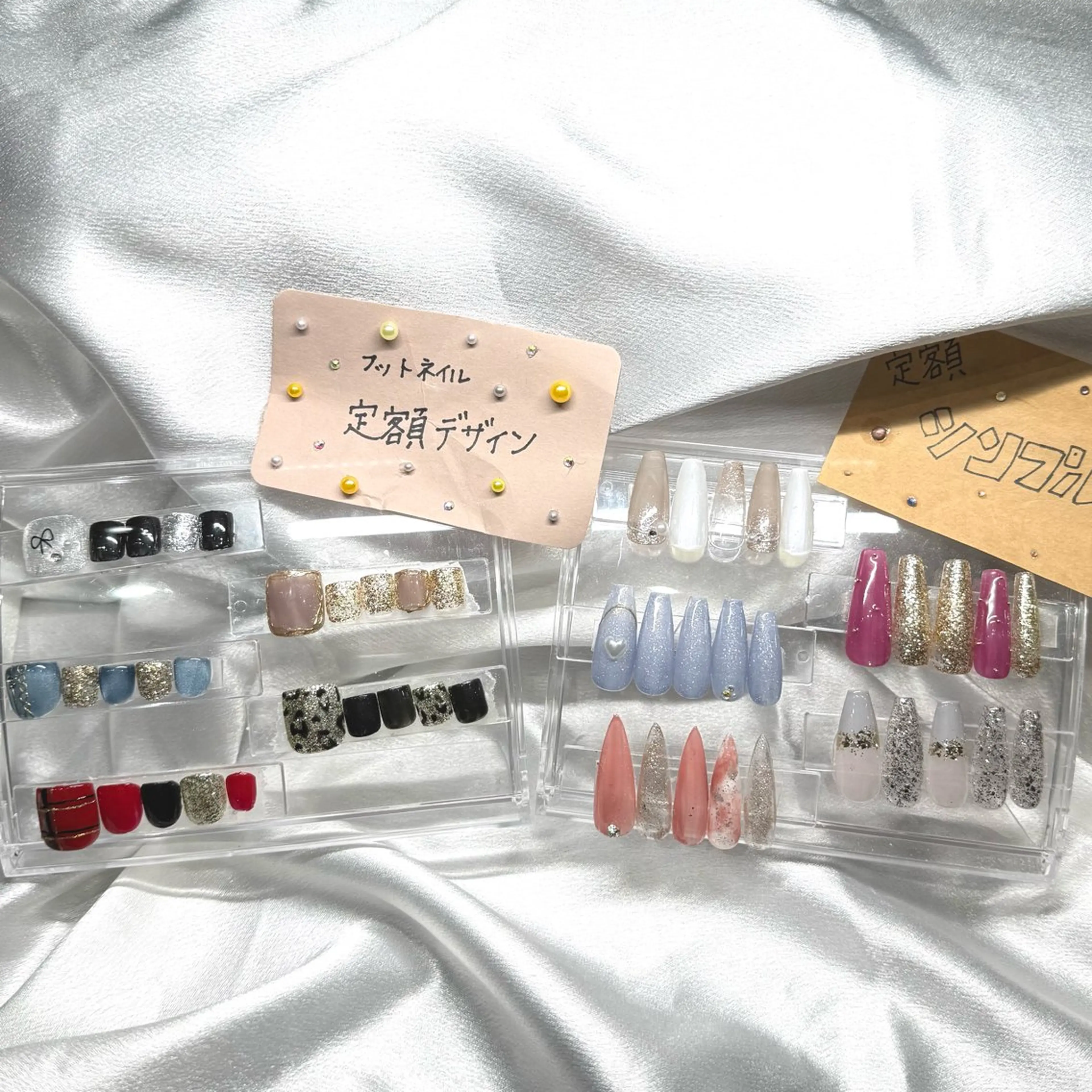 ネイル フットネイル ハンドネイル WINK DOLL RIANのネイルデザイン