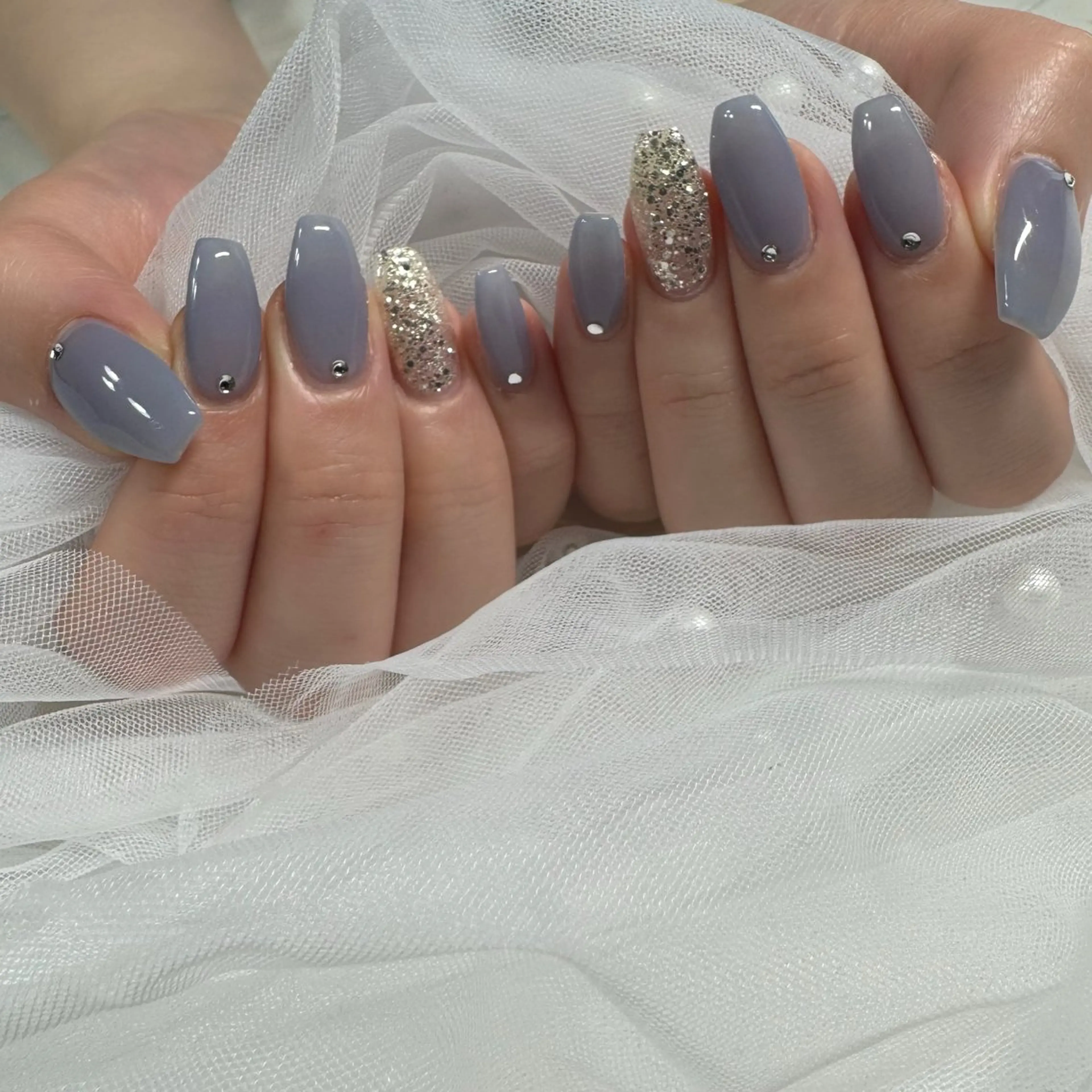 ネイル ジェルネイル シンプルネイル 東 千夏のネイルデザイン