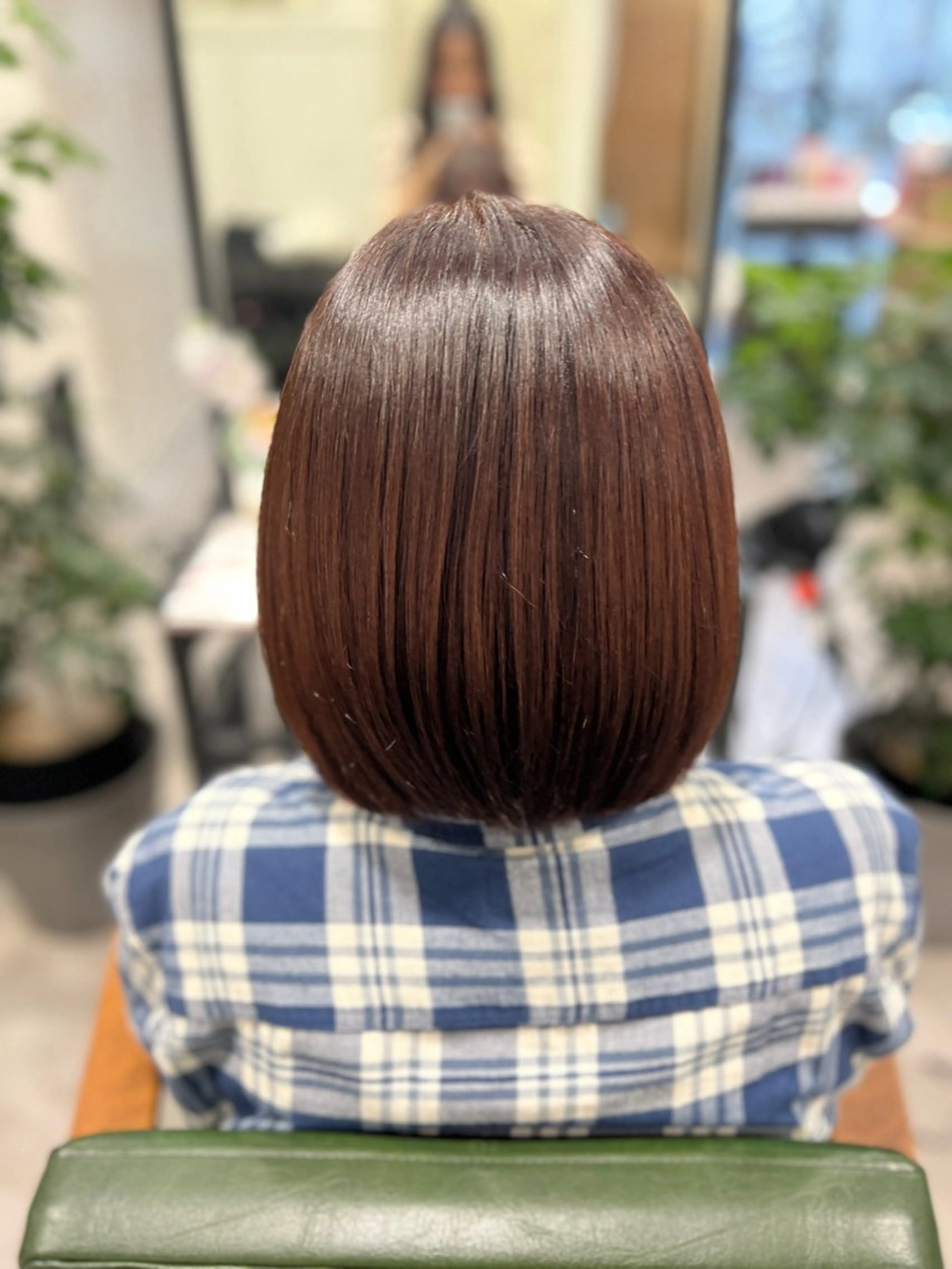 ショート カラー ヘアカラー 艶カラー透明感カラー 暖色カラー佐藤舞花のヘアスタイル