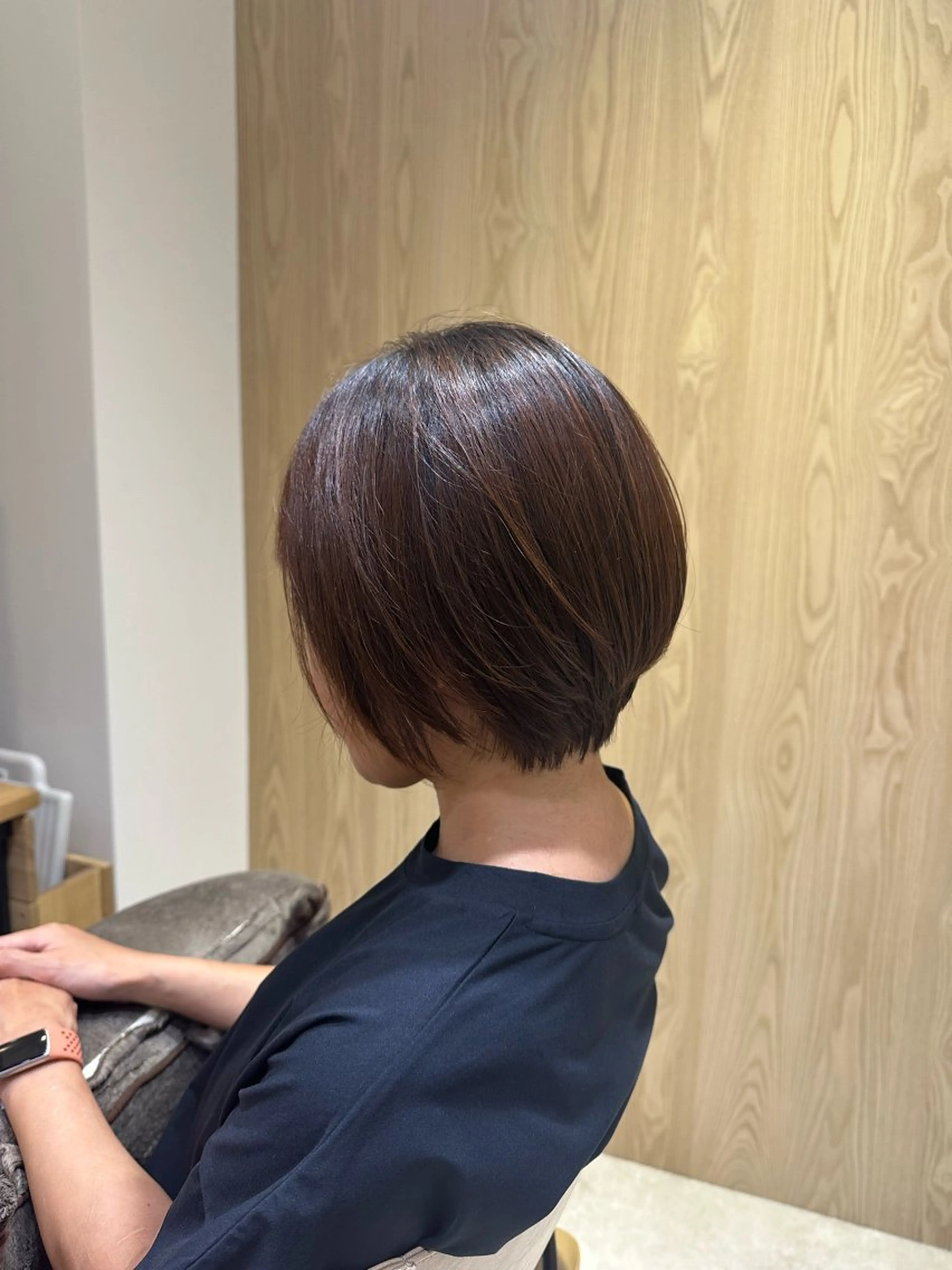 ショート 川崎 智優のヘアスタイル