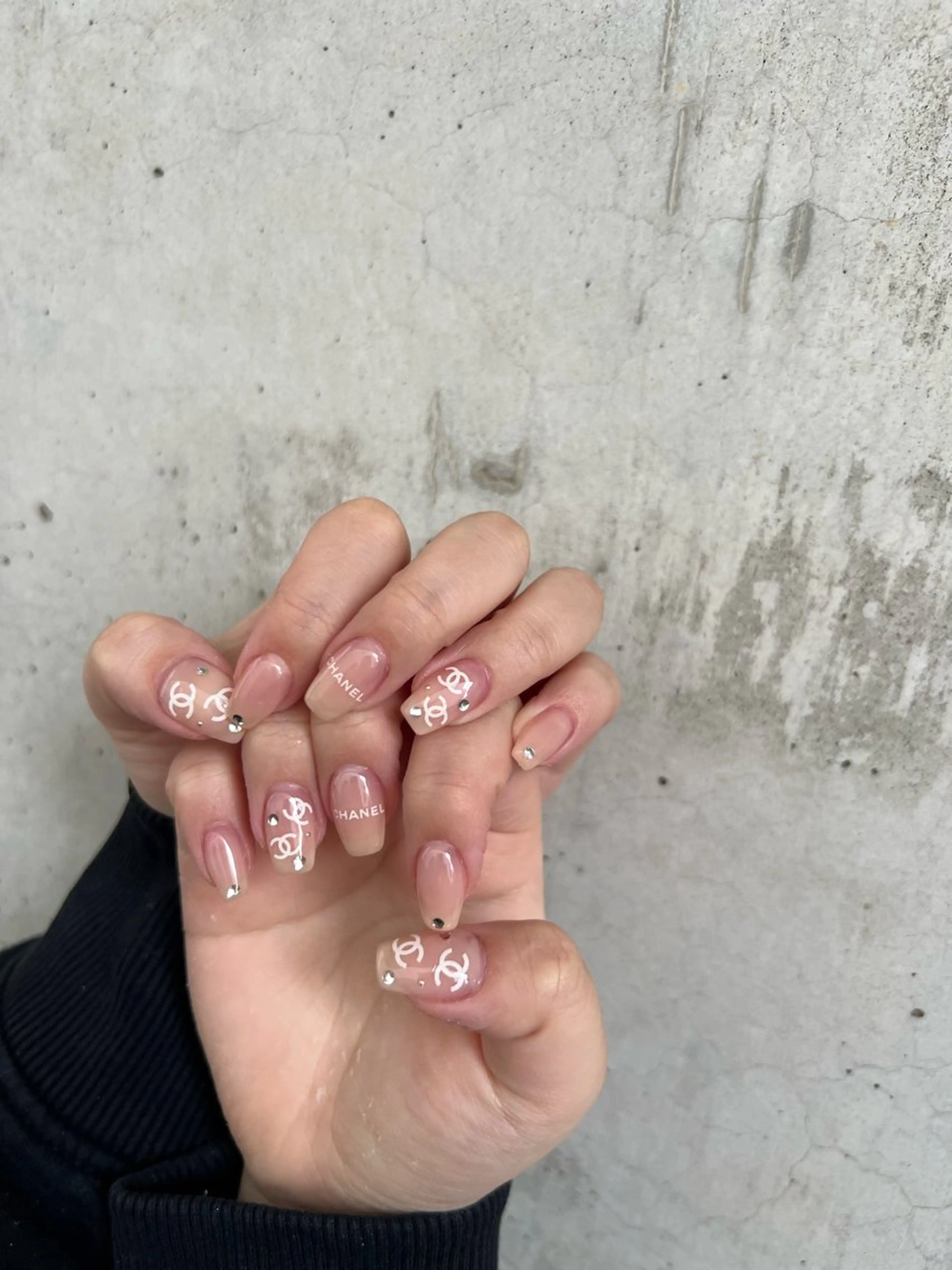 ネイル 持ち込み ニュアンスネイル ハンドネイル ハンドケア Charme. NOBUKOのネイルデザイン
