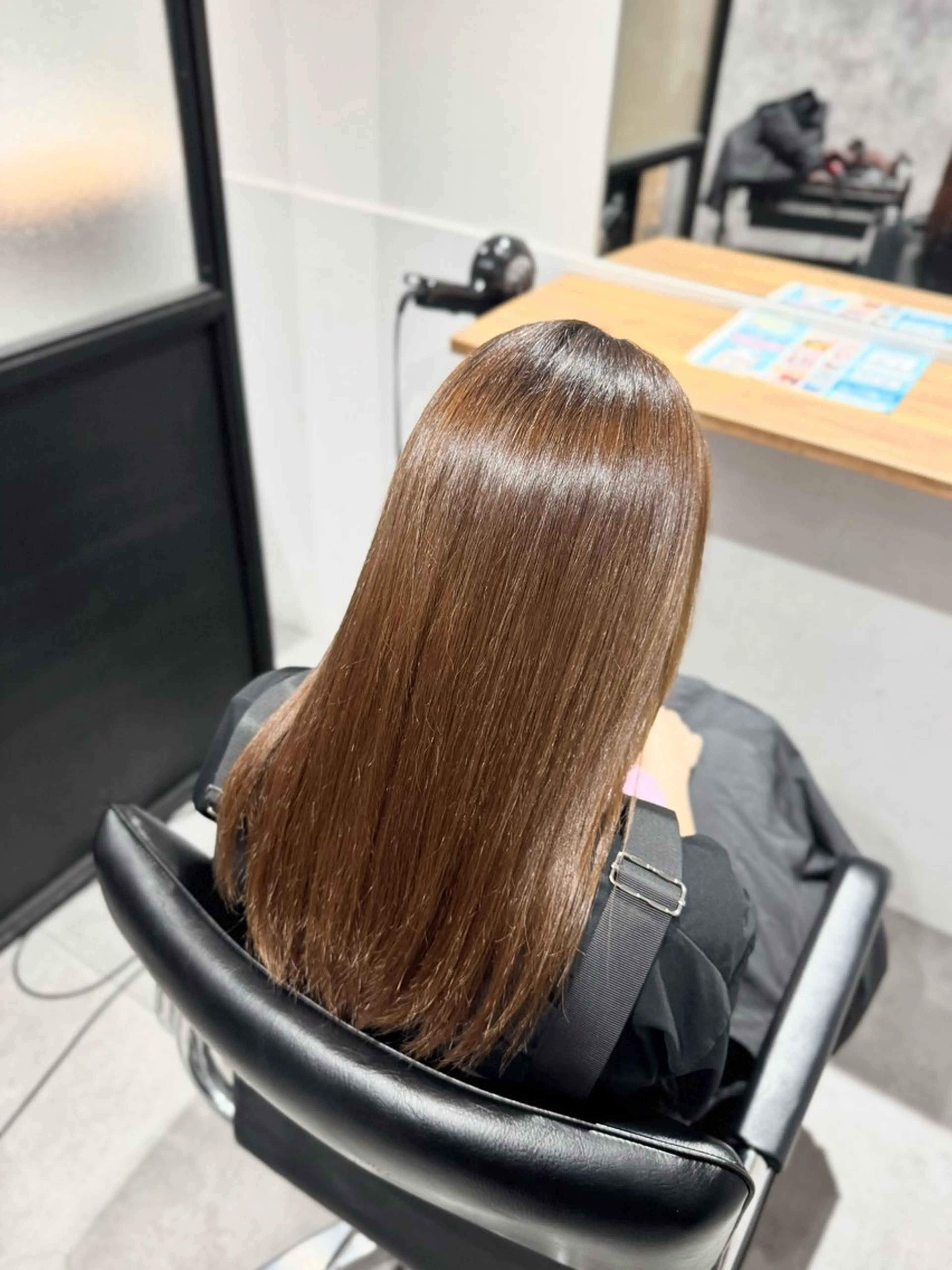 ロング 縮毛矯正 縮毛矯正 Ceaven 溝の口【セヴン】所属・ツヤツヤ縮毛矯正 men'sカット小山のヘアスタイル