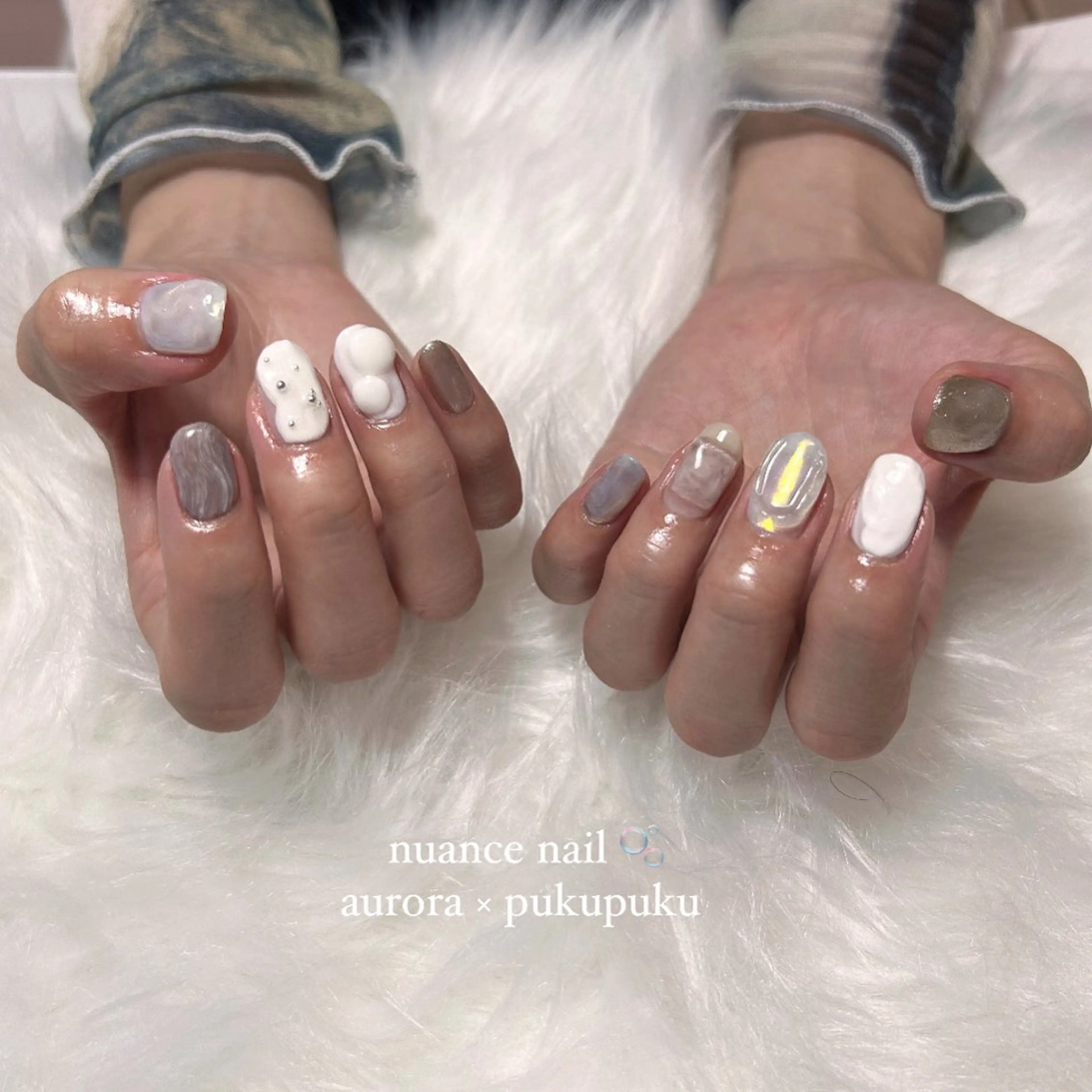ネイル ニュアンスネイル Uni. ___nailのネイルデザイン