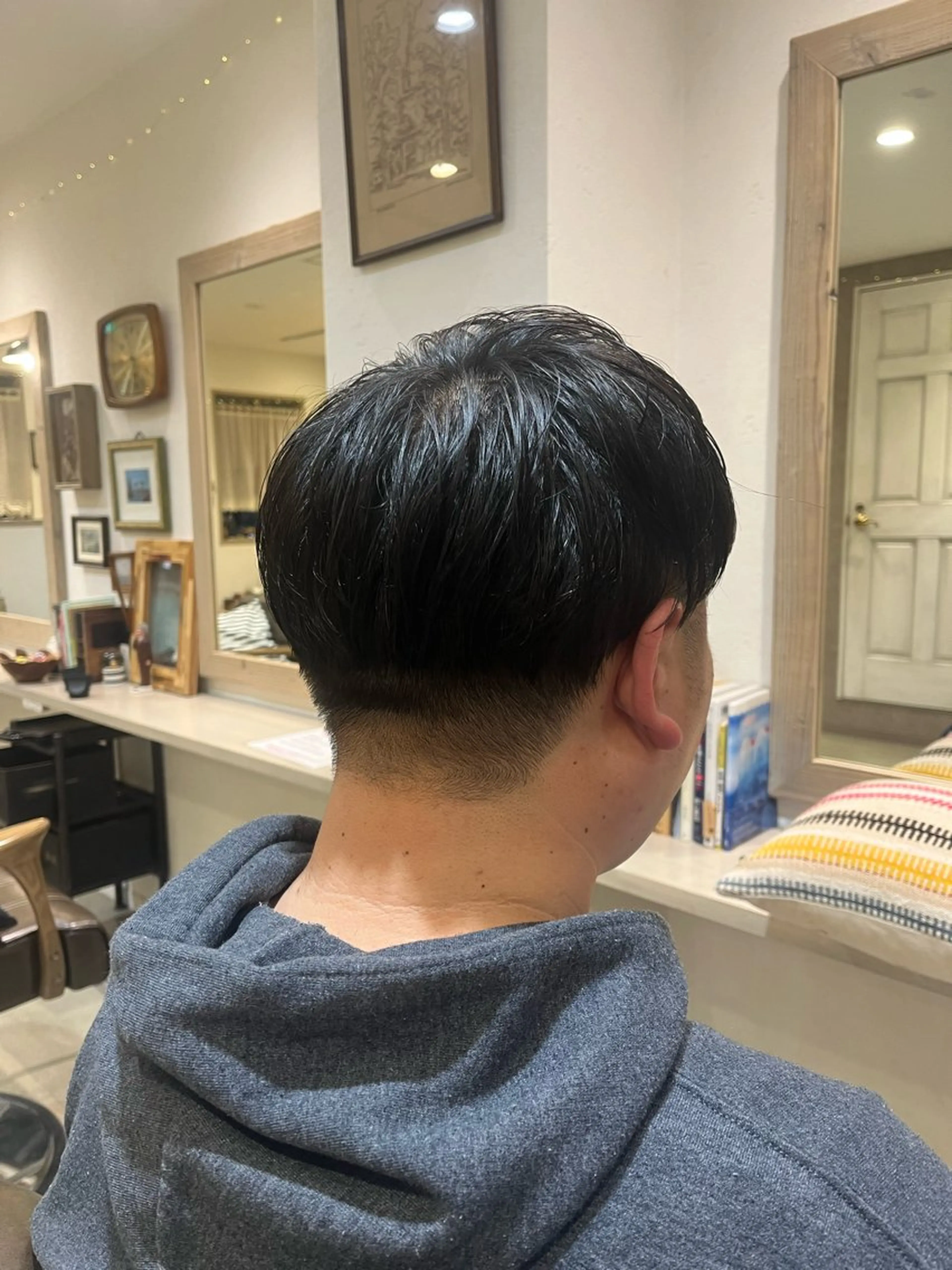 ショート カット Lamp所属・🌀メンズパーマ🌀 🐏丸山祐宇🐏のヘアスタイル
