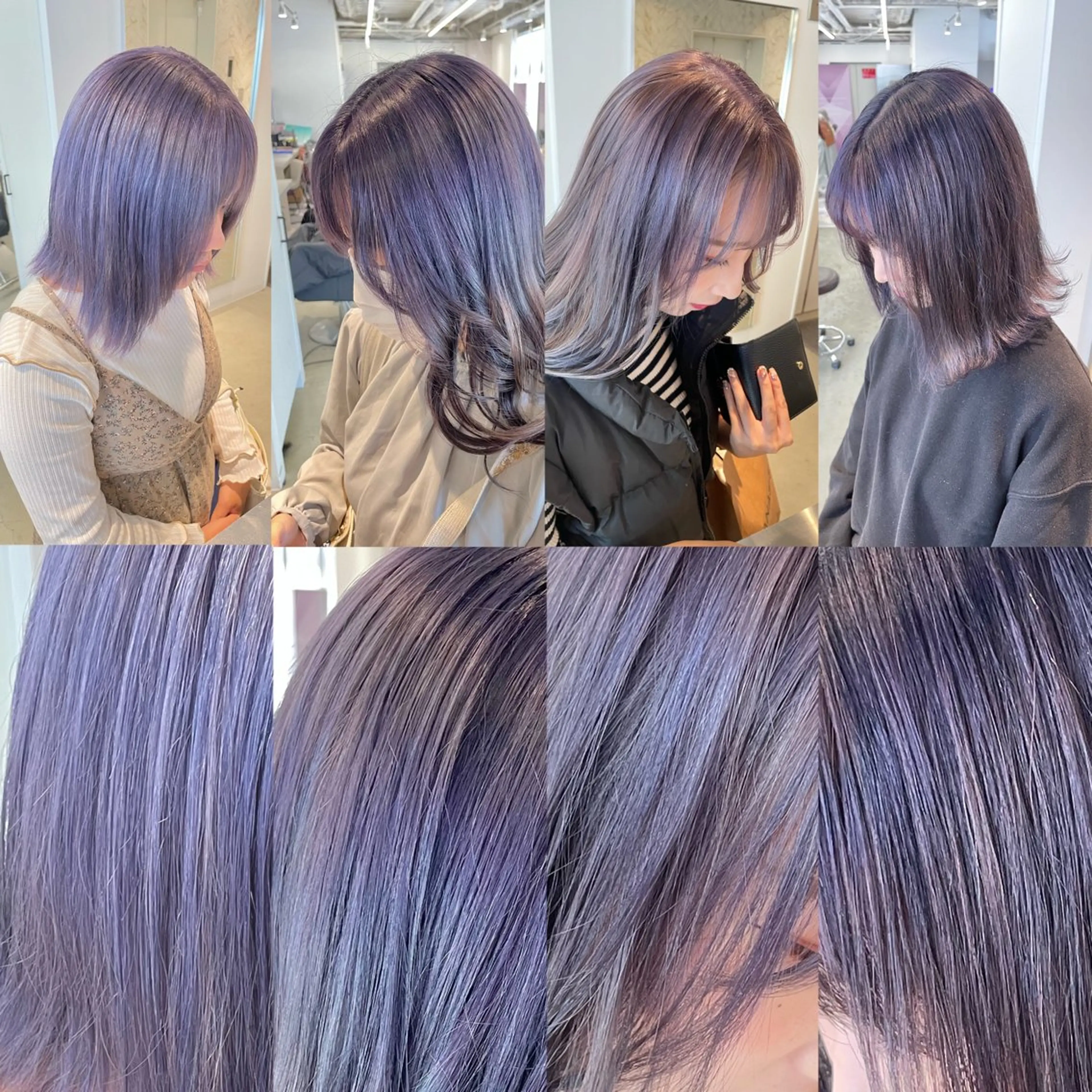 セミロング カット ヘアカラー トリートメント ヘアセット 🎗井上 竜 ブリーチ指名No.1のヘアスタイル