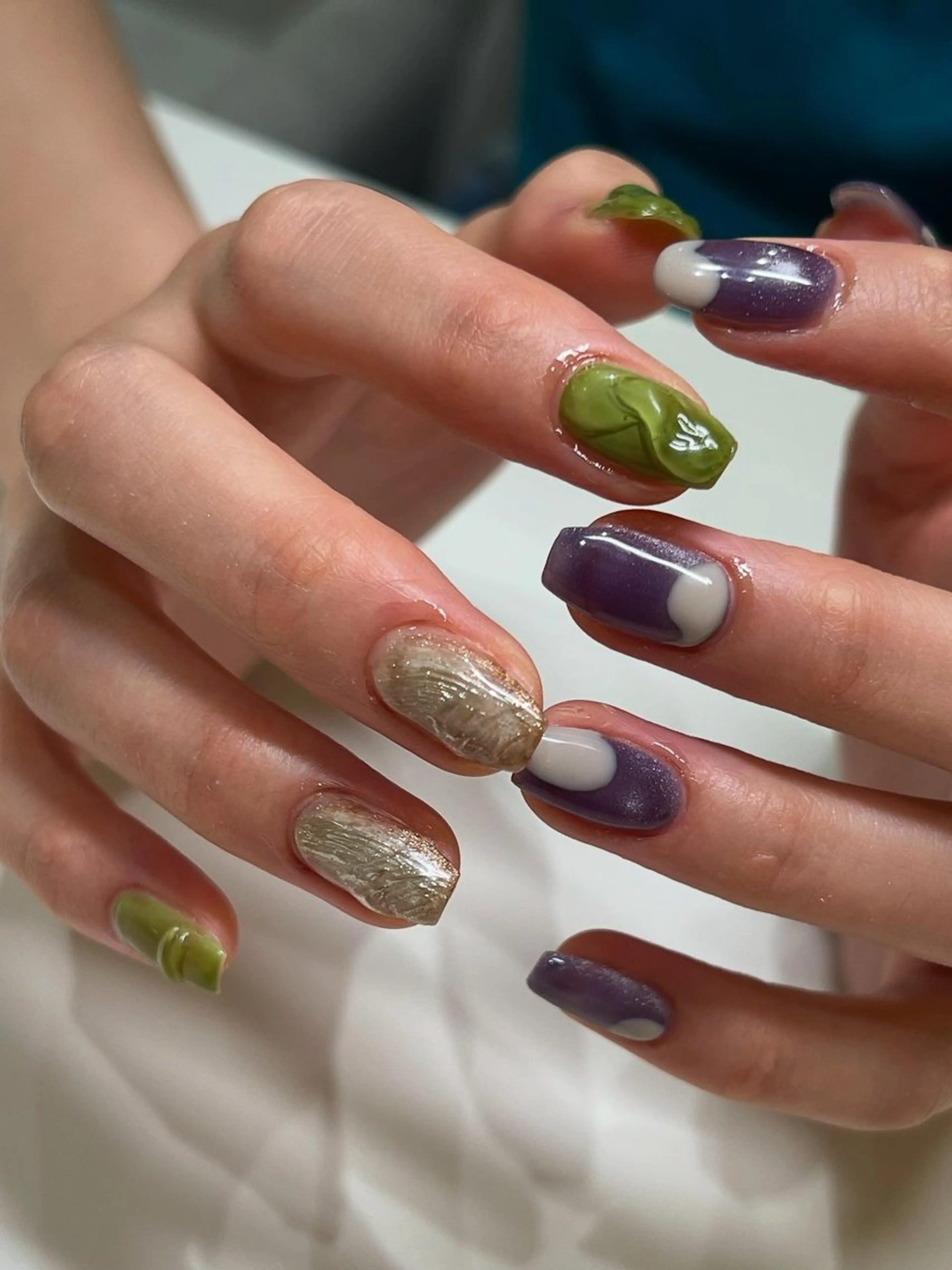 ネイル ハンドネイル GO TODAY シェアサロン　渋谷店Orla店所属・yurina nailのネイルデザイン