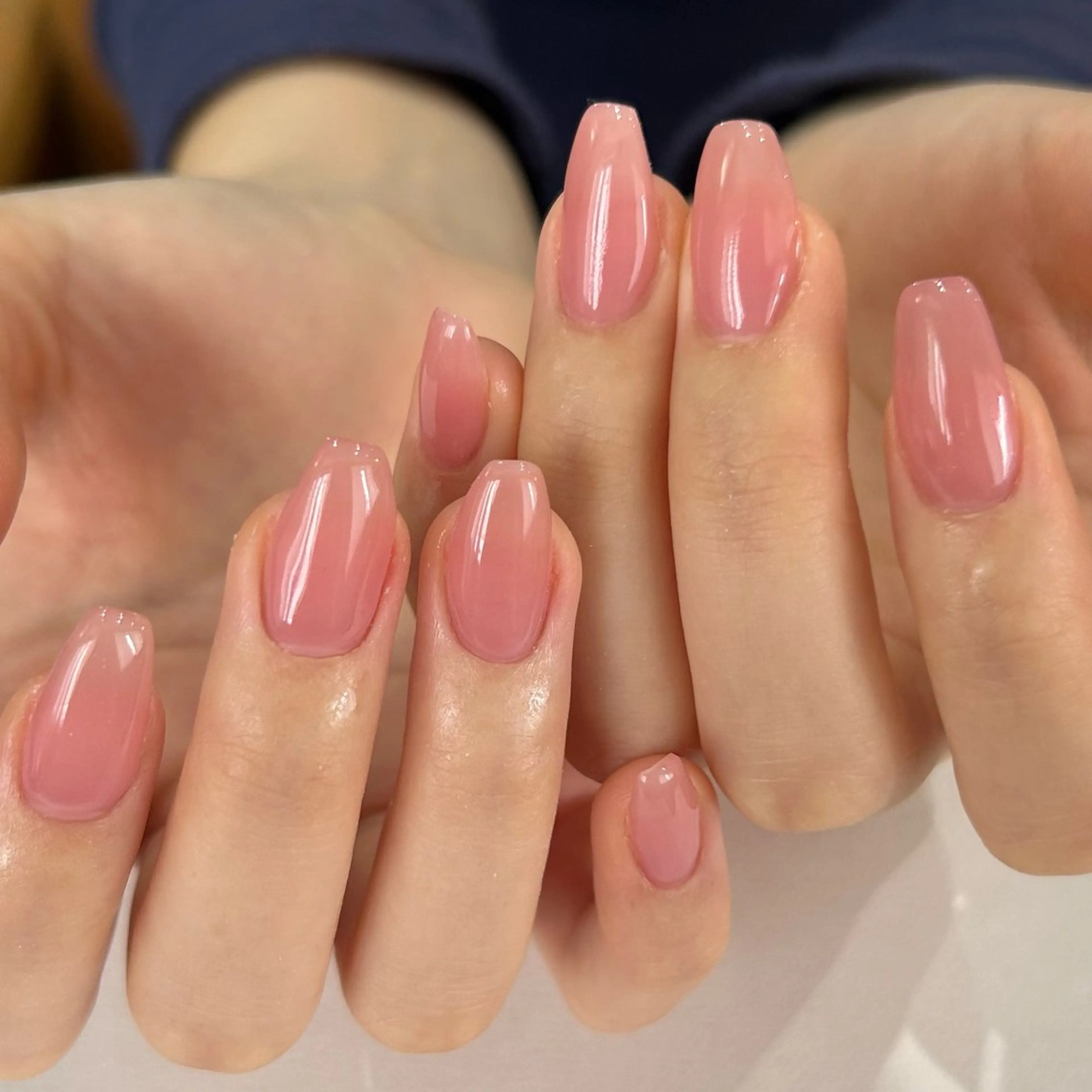 ネイル ピンク ハンドネイル Etel atelier.のネイルデザイン