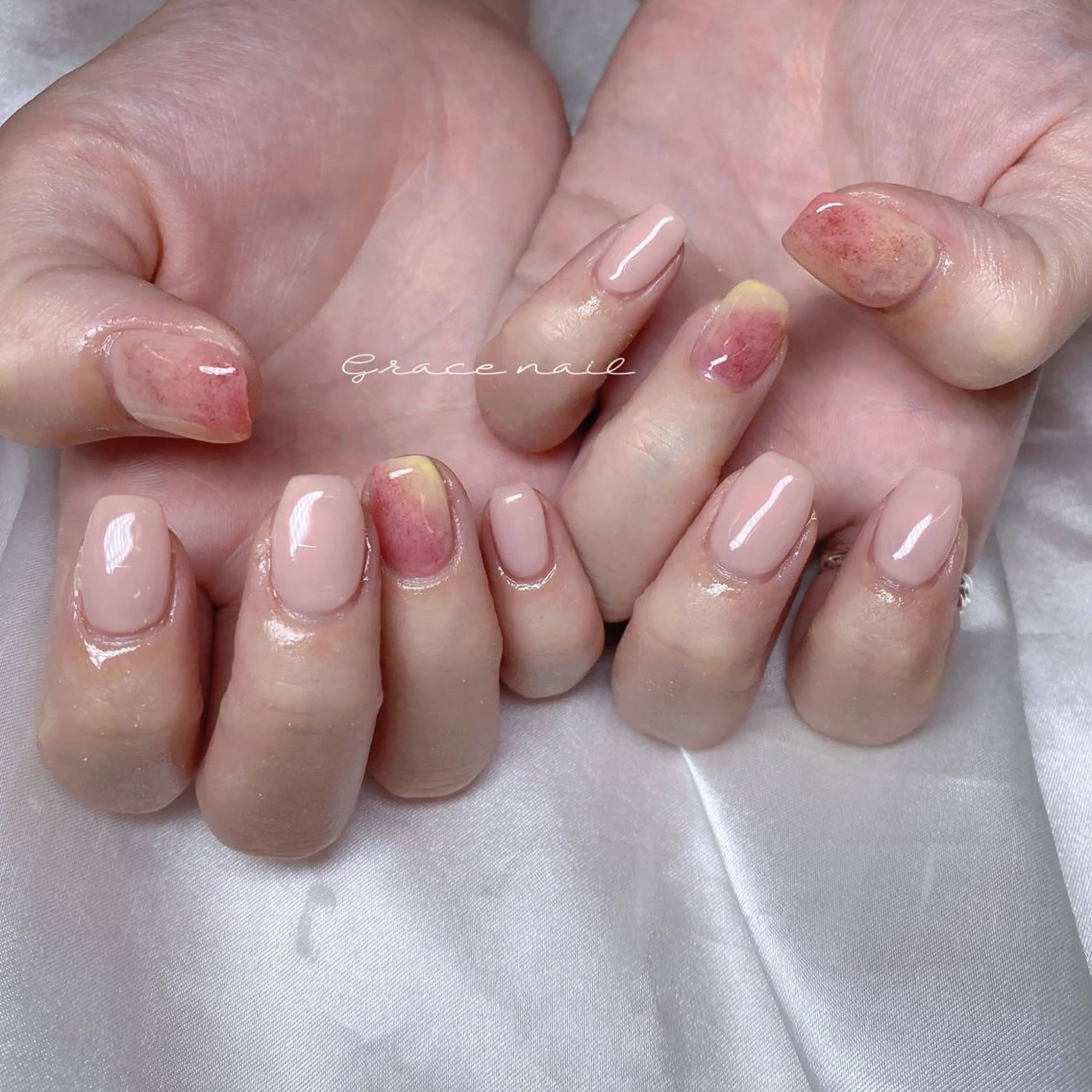 ネイル ハンドネイル ☆*｡Grace Nail｡*☆のネイルデザイン