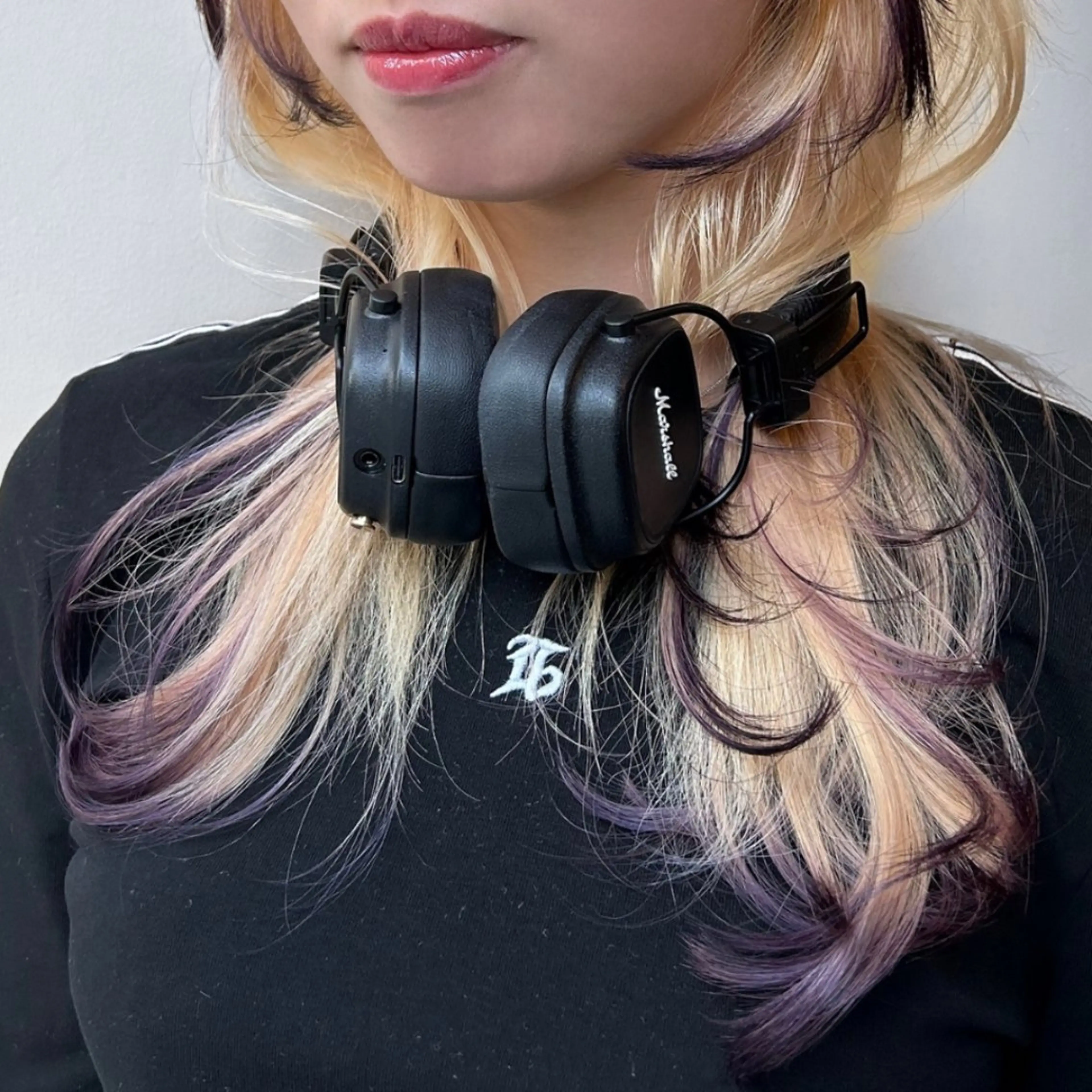ロング カラー デザインカラー ハッシュカット 韓国風ヘア レイヤーカット 小顔カット ヘアカラー 海外風レイヤー💋 sanaのヘアスタイル