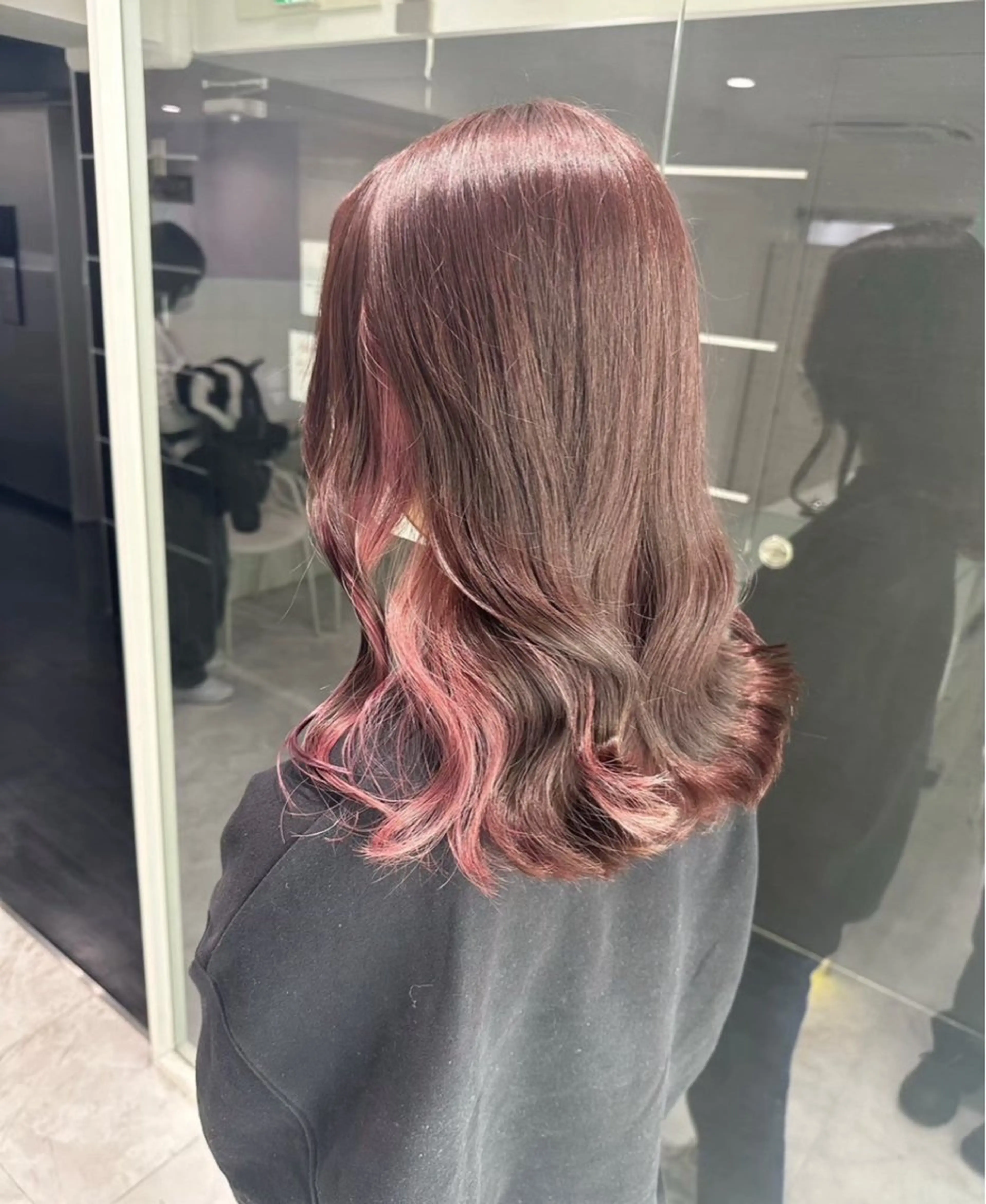 カラー ブリーチ ブリーチなしカラー 髪質改善 🍒艶髪/ヘッドスパ 🍒FUTA🍒のヘアスタイル